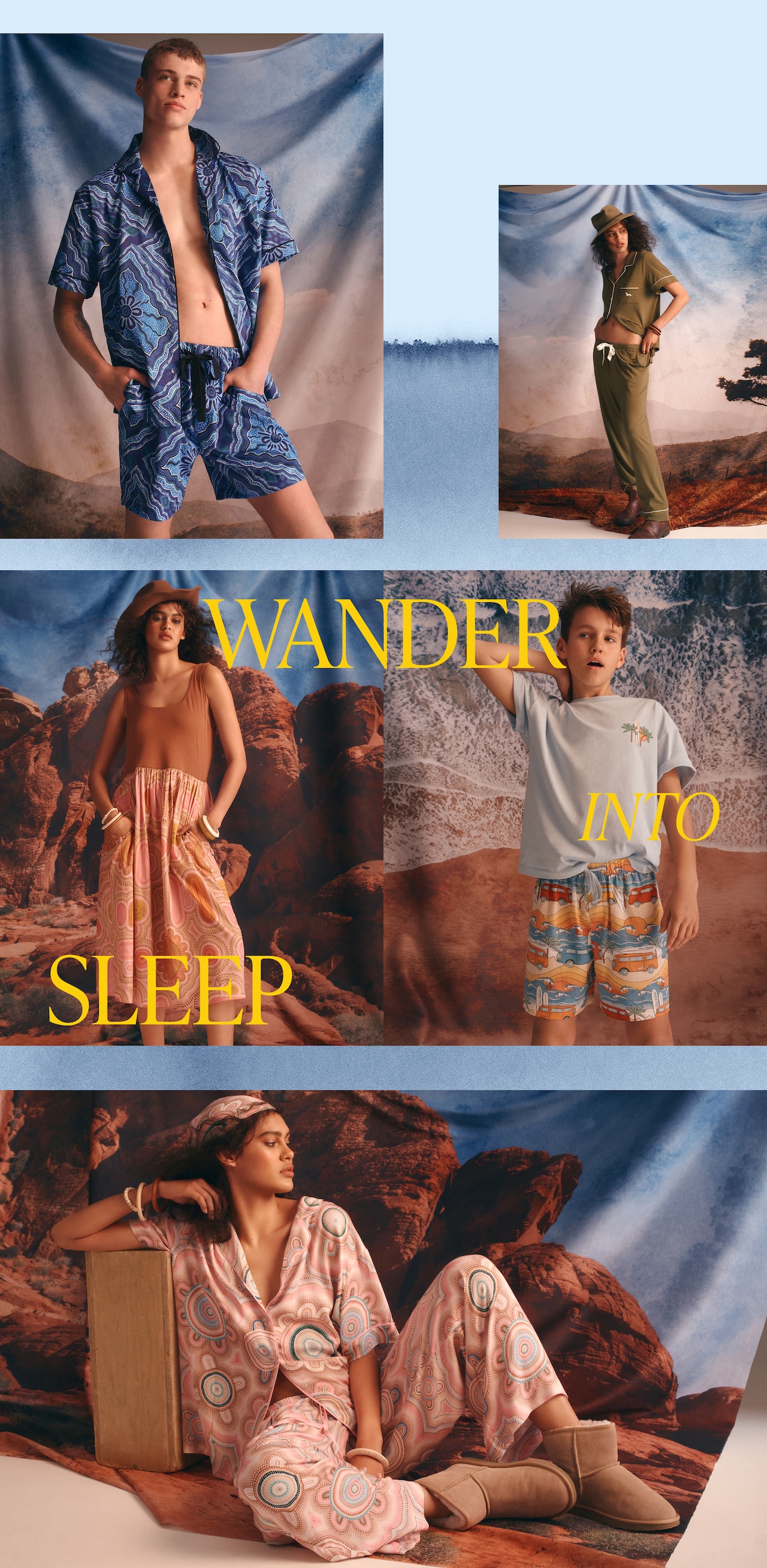 Wander into sleep