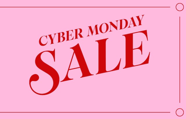 Cyber Monday Sale