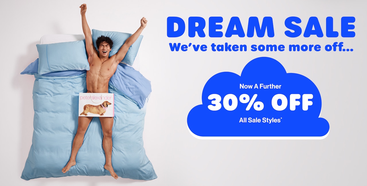 Dream Sale. We've taken some more off. Now a further 30% Off. All Sale Styles.