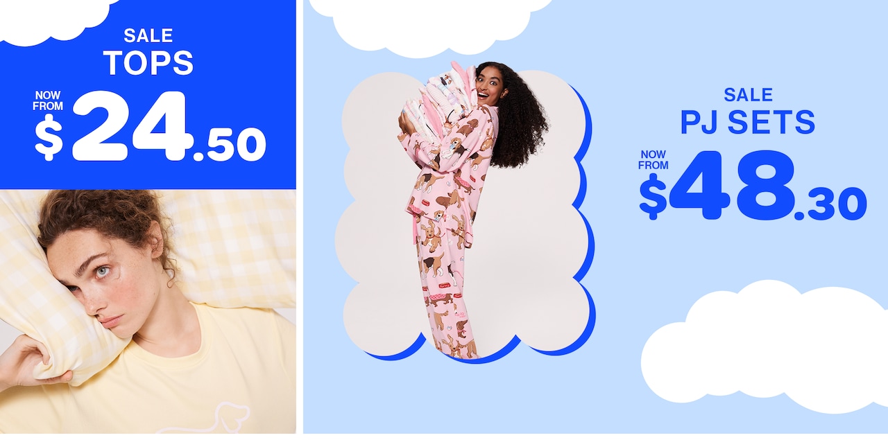 Sale Tops and PJ Sets