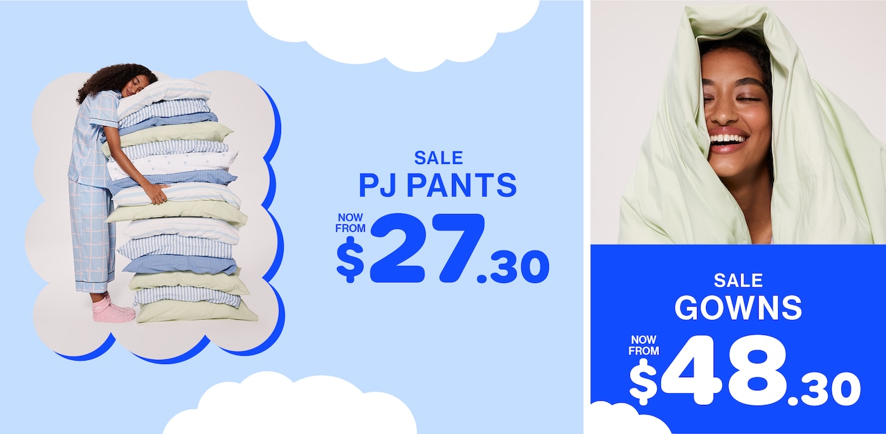 Sale PJ Pants and Gowns
