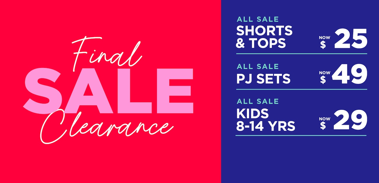 Final Sale Clearance