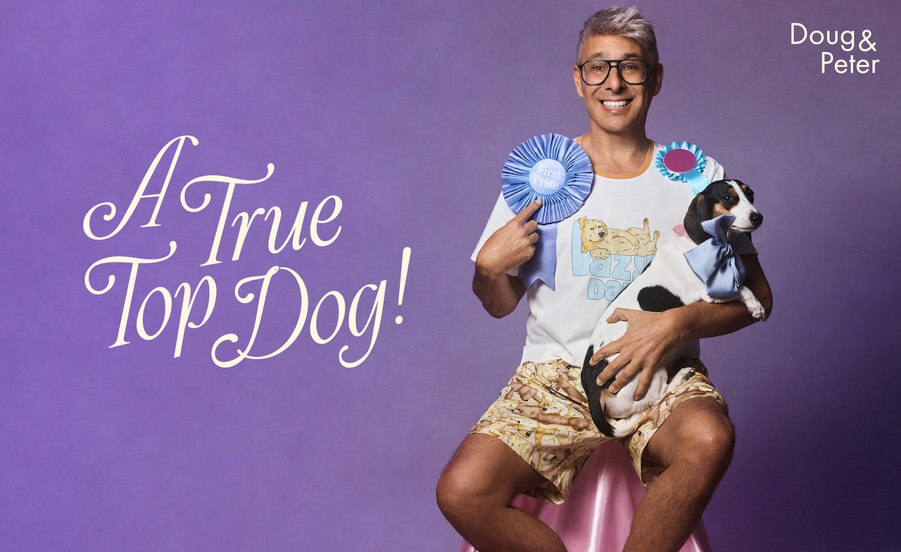 A true top dog! Doug & Peter