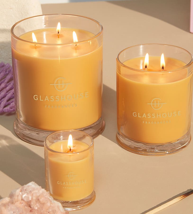 Glasshouse Fragrances Candles