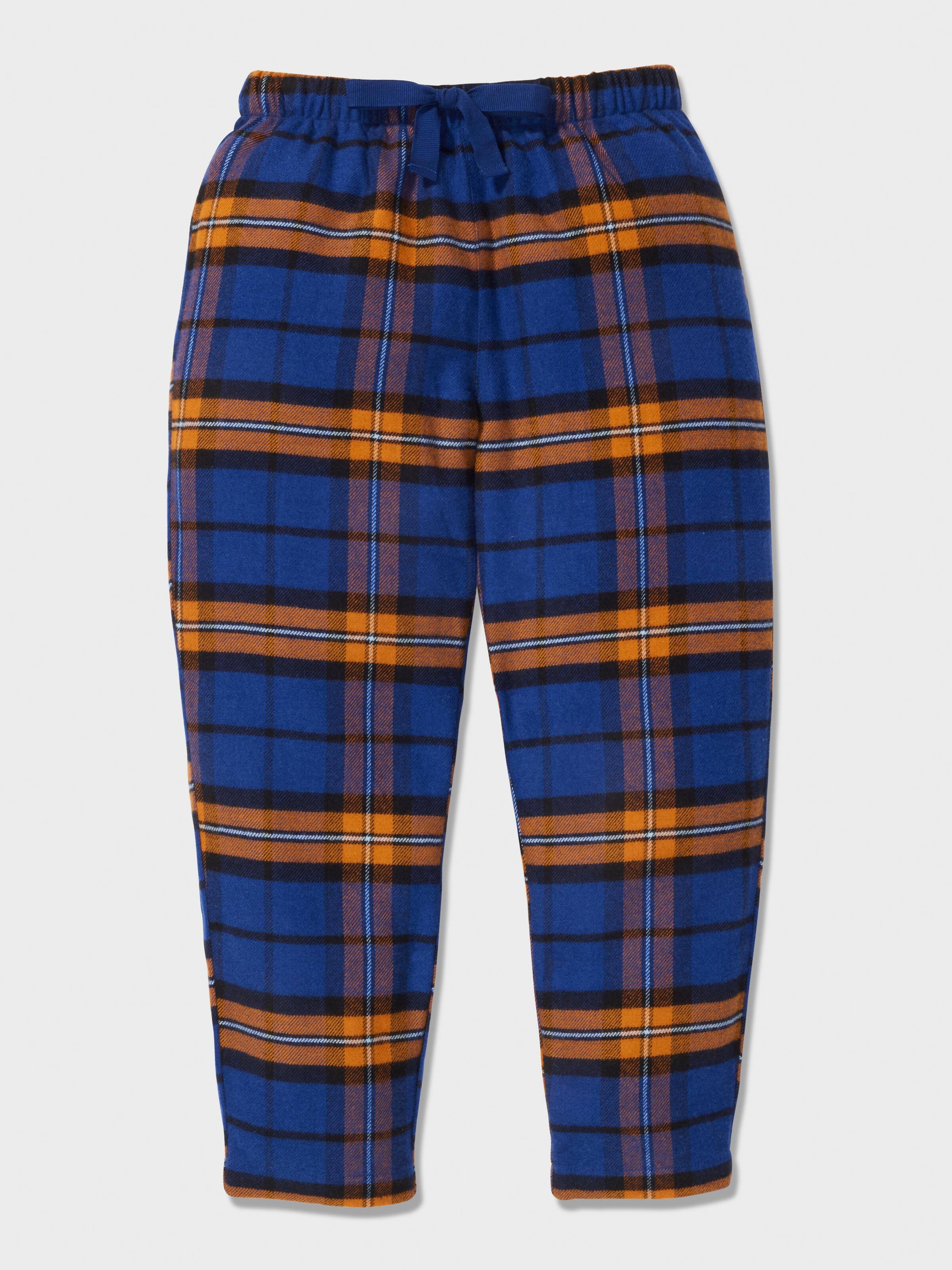 Boys Flannel Check Pj Set