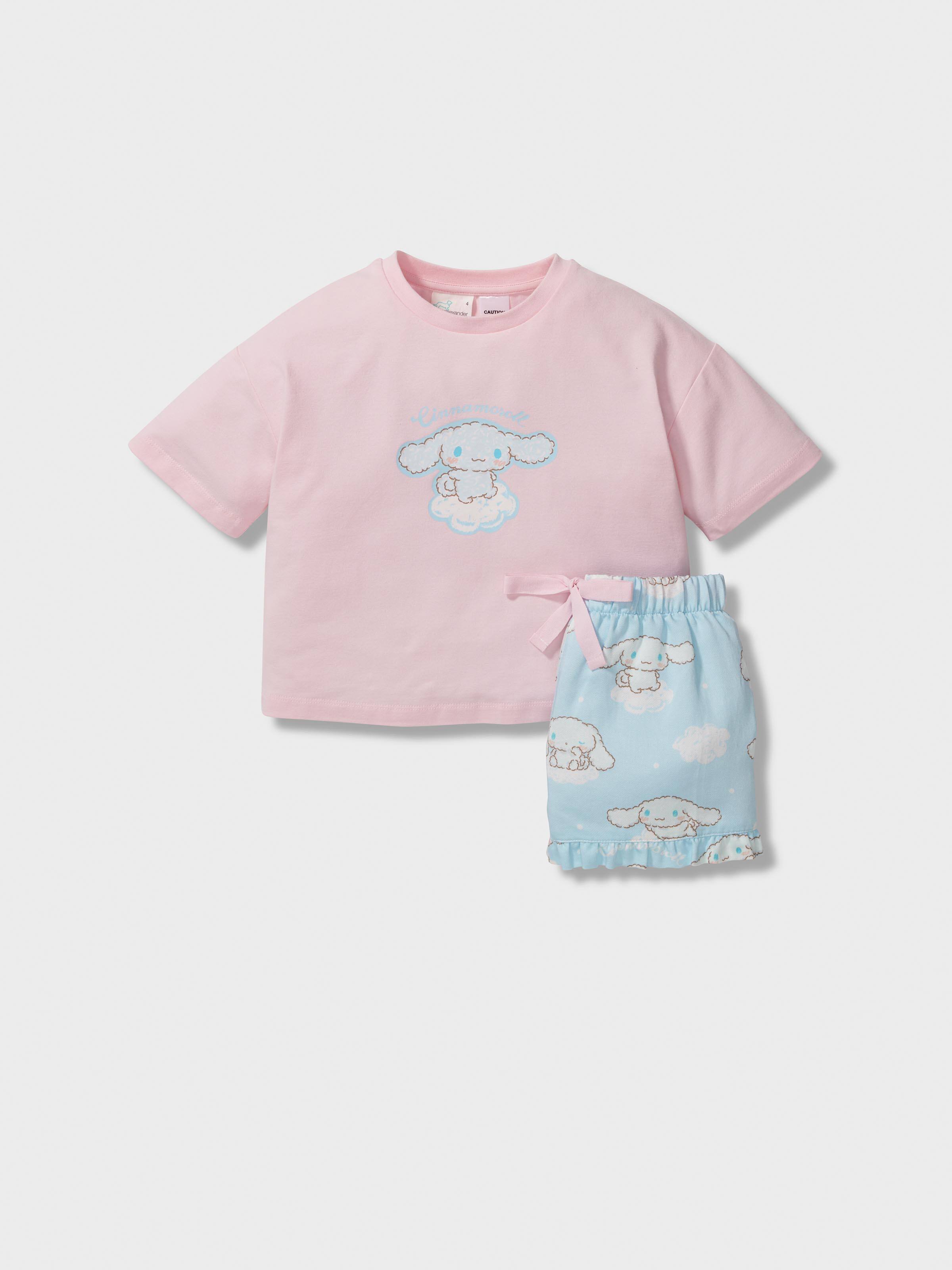 Jnr Girls Cinnamoroll Short Pj Set