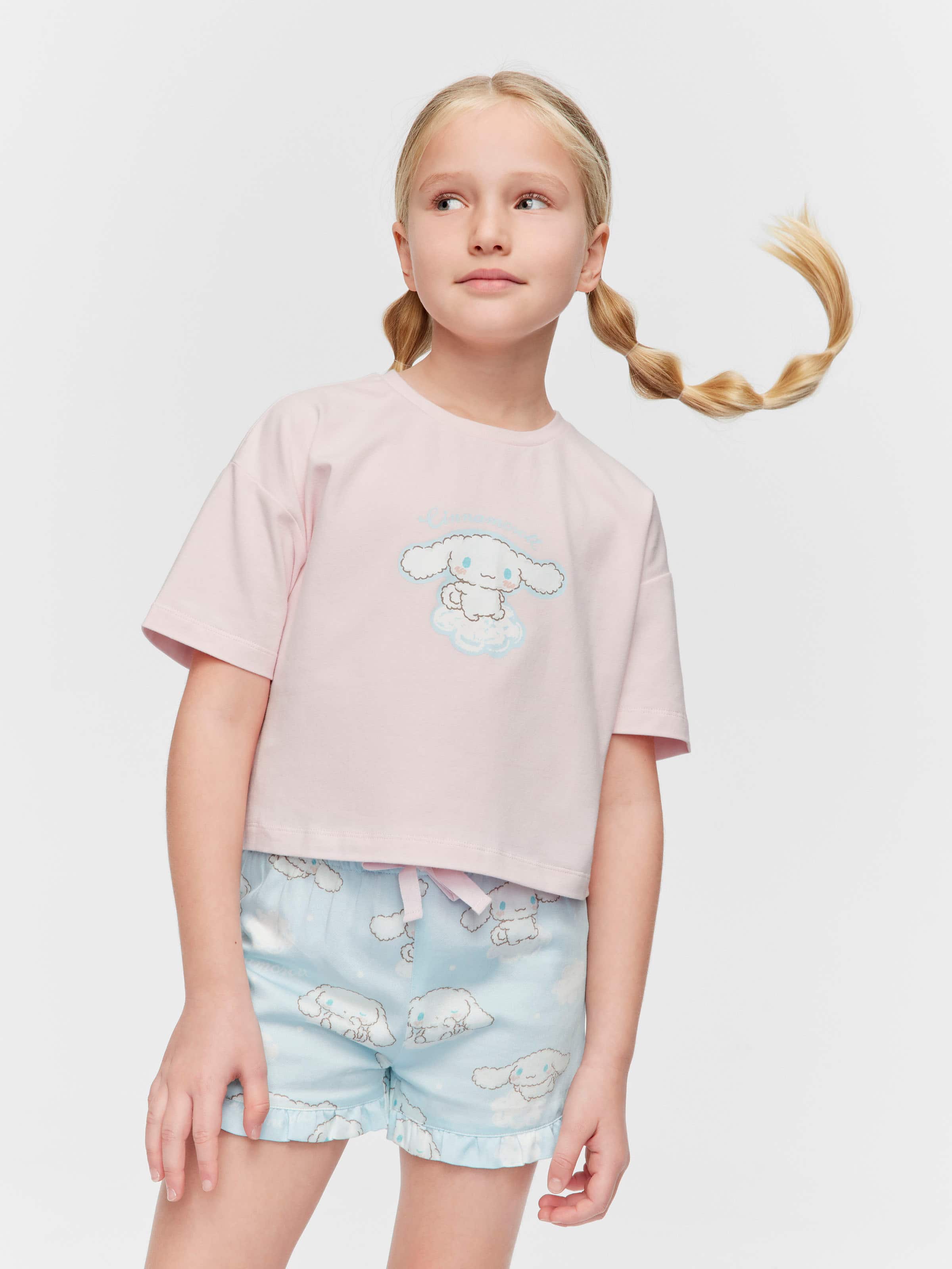 Jnr Girls Cinnamoroll Short Pj Set