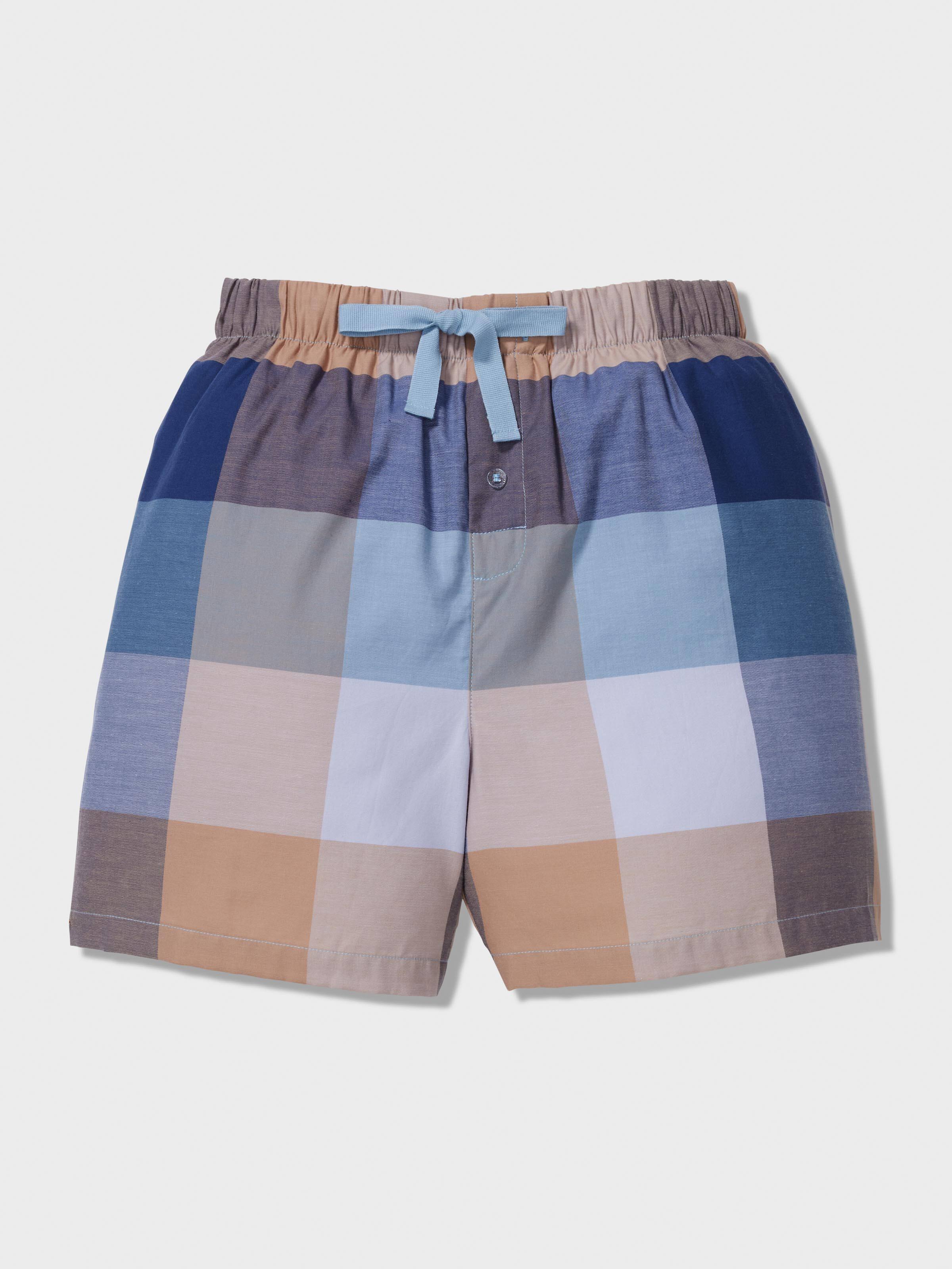 Boys Buffalo Check Short Pj Set