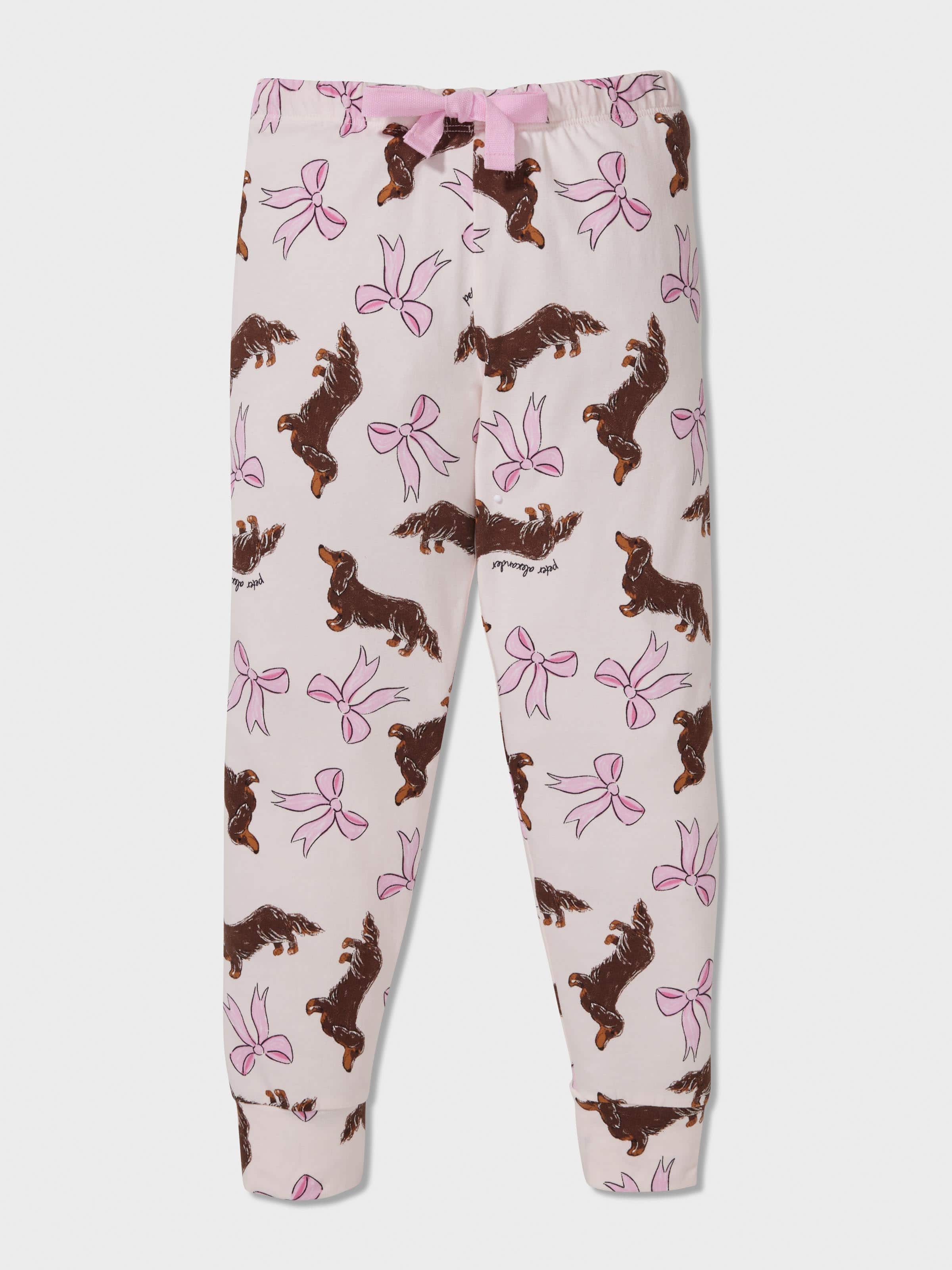 Jnr Girls Penny Bow Pj Set