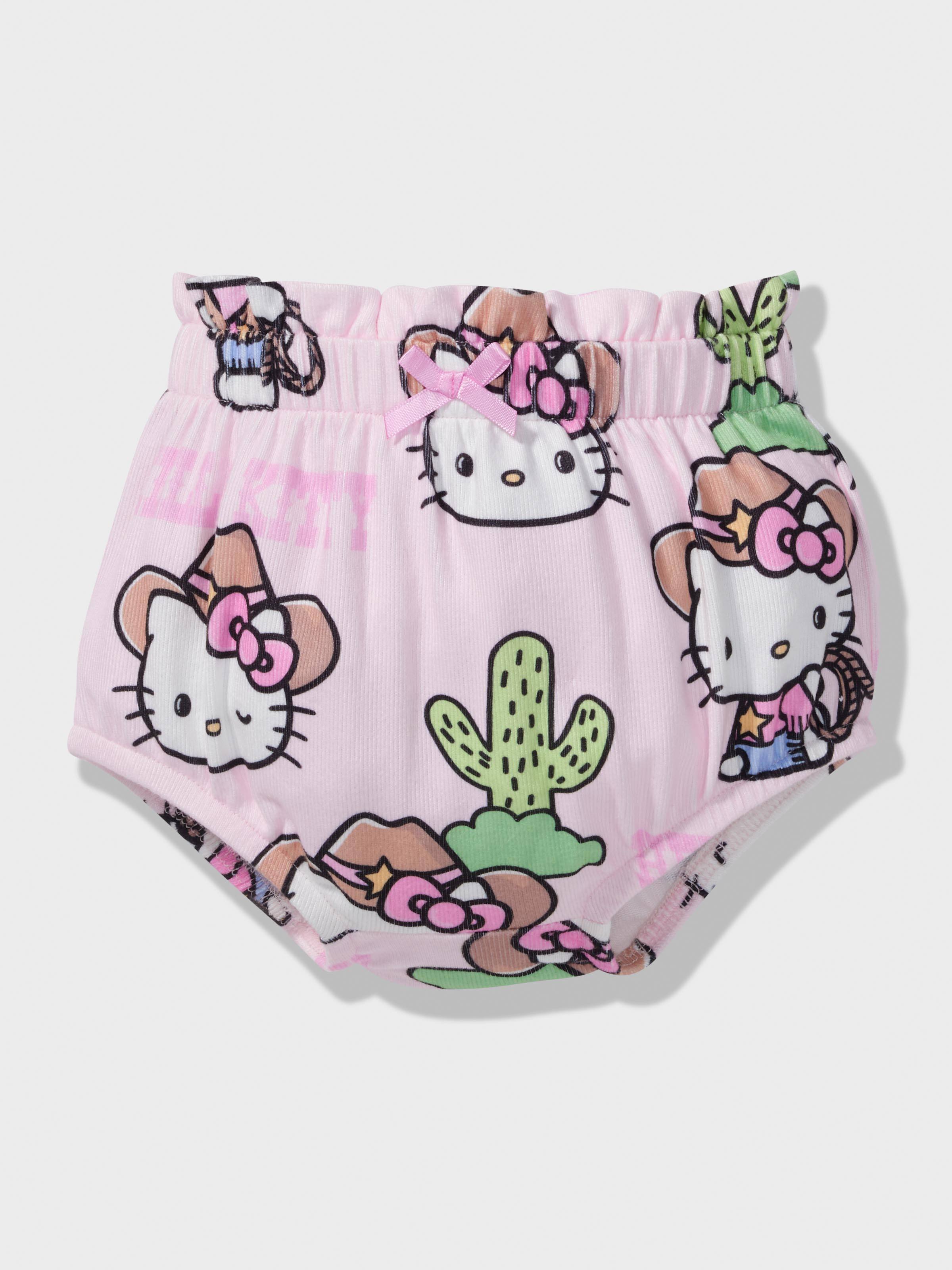 Baby Hello Kitty Cowboy Short Plush Pj Set