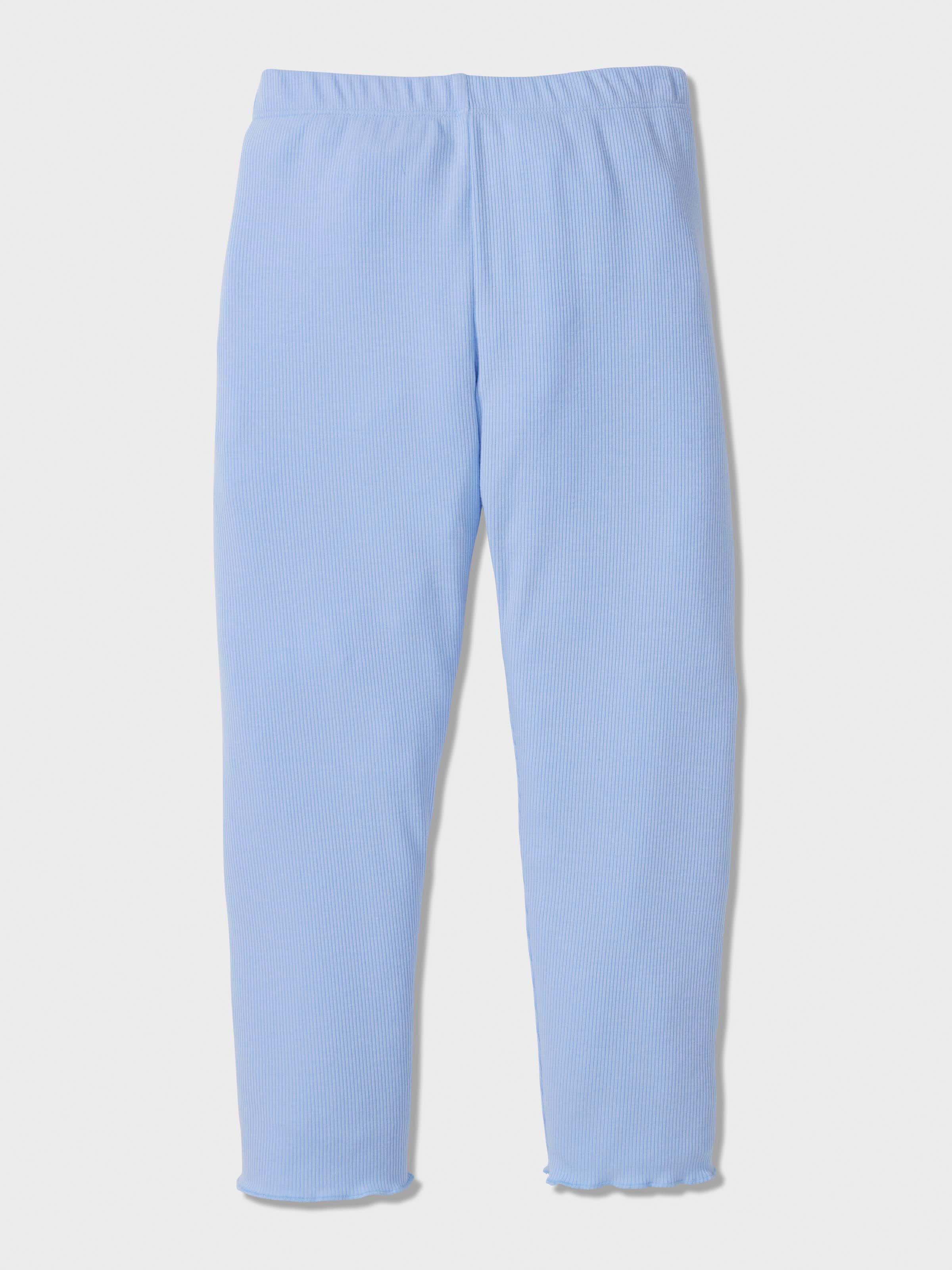 Jnr Girls Rib Long Pj Set