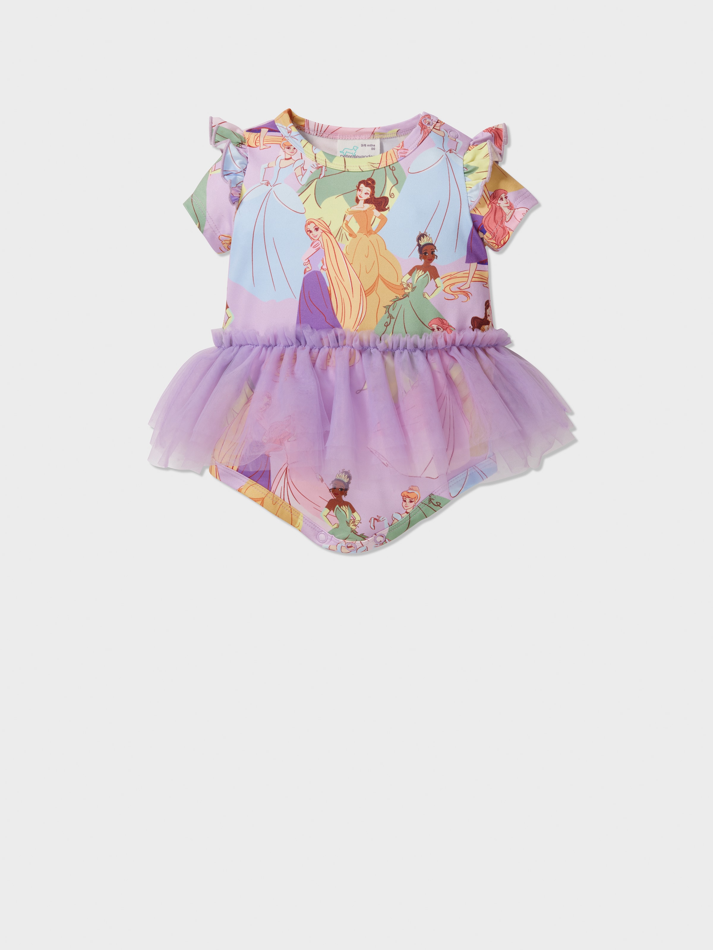 Baby Girl Disney Princess Romper