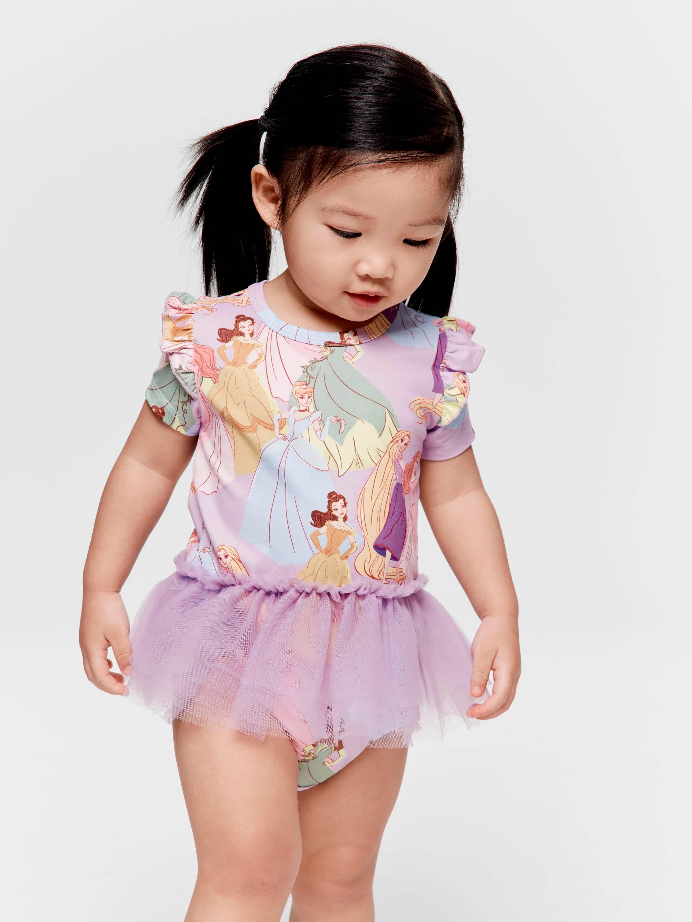 Baby Girl Disney Princess Romper