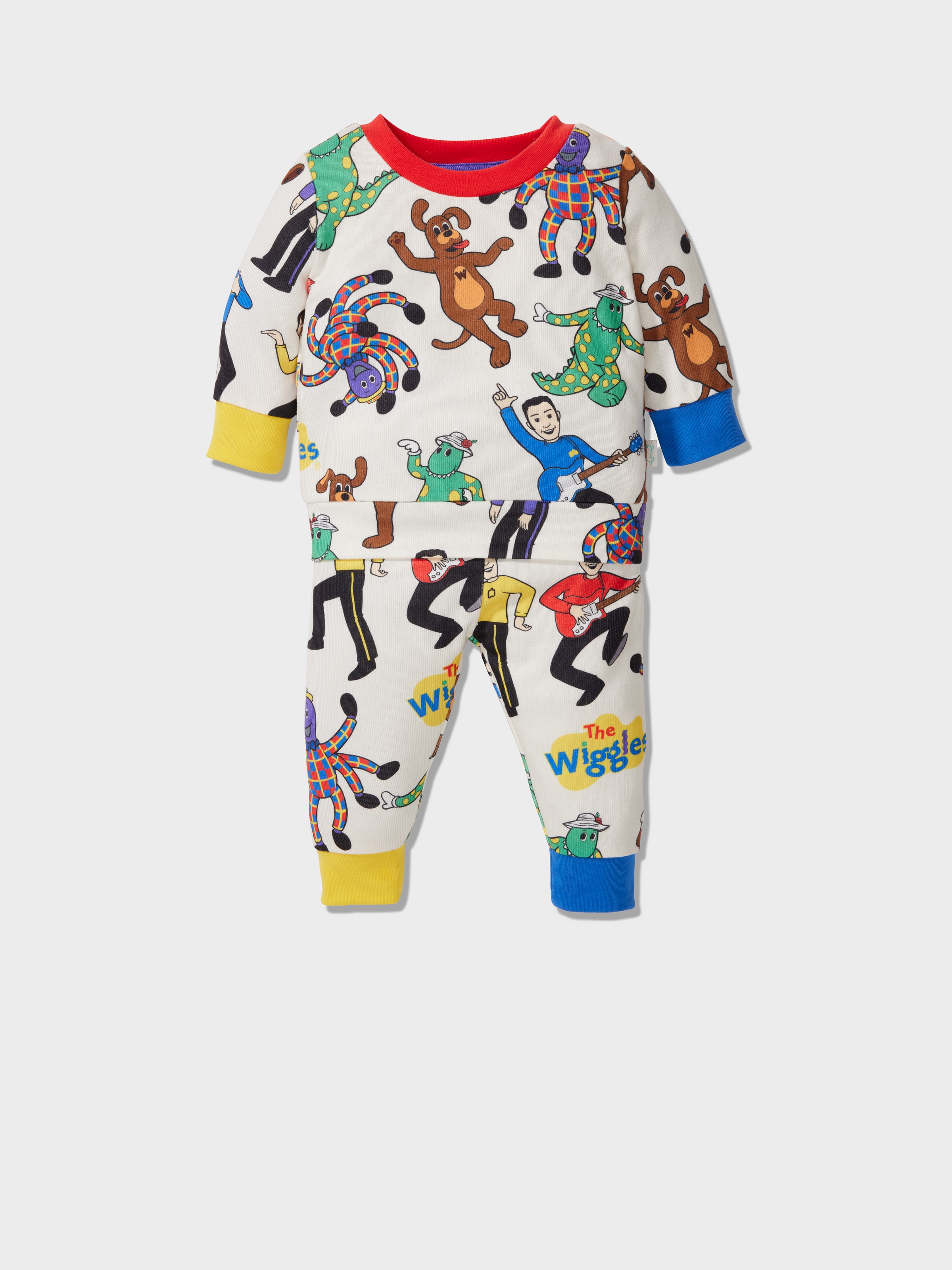 Baby The Wiggles Plush Long Pj Set