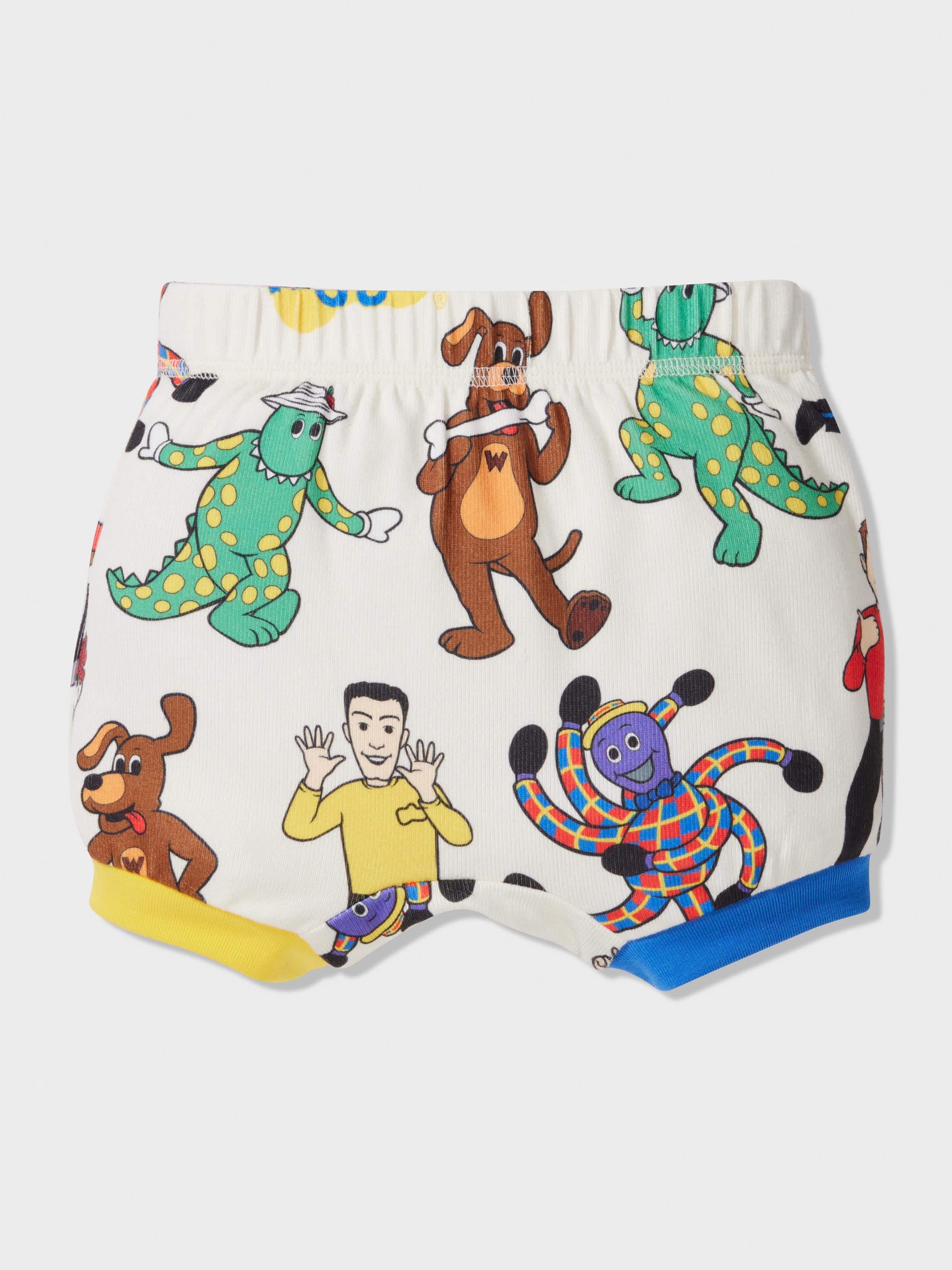 Baby The Wiggles Plush Short Pj Set