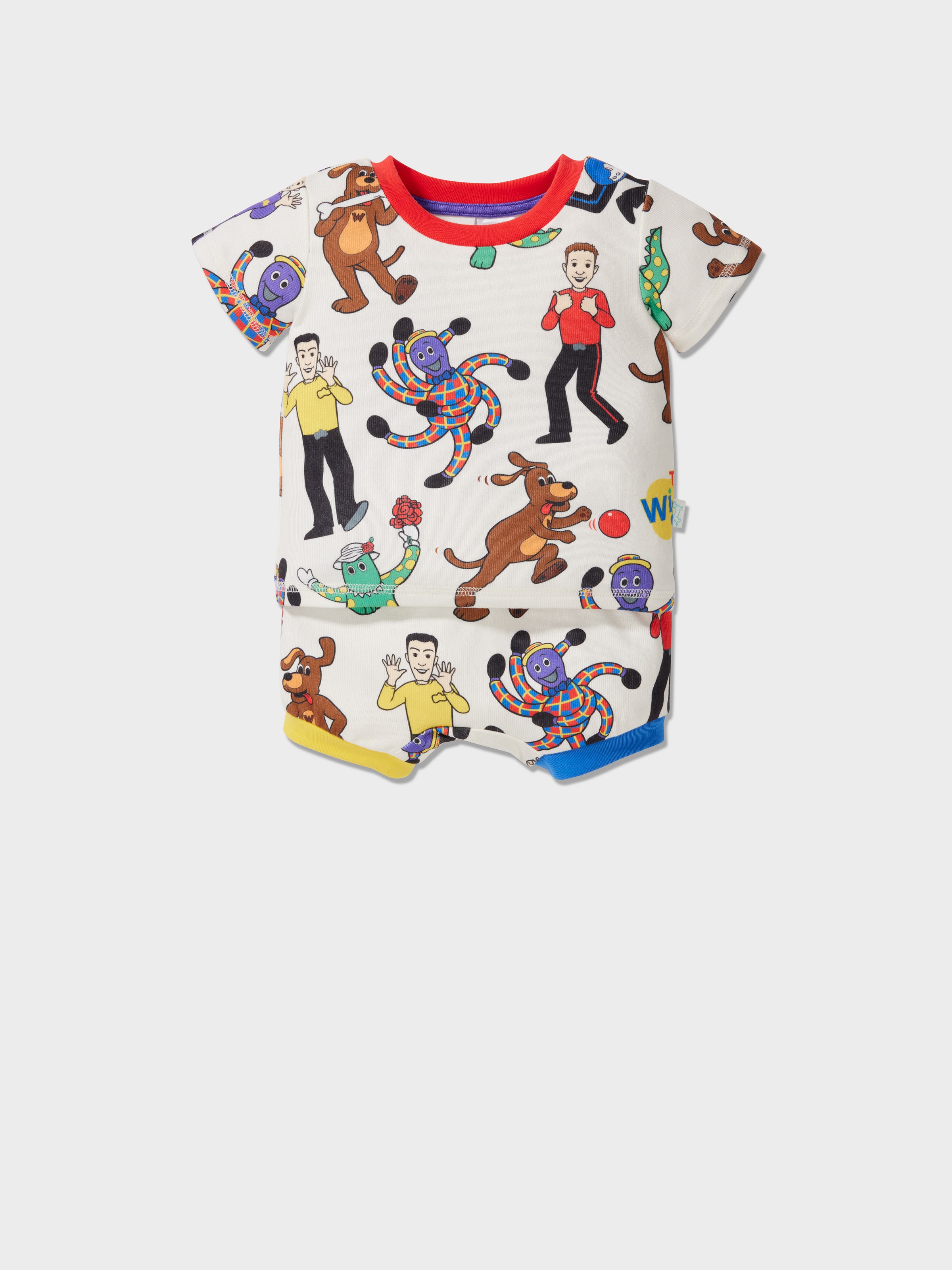 Baby The Wiggles Plush Short Pj Set
