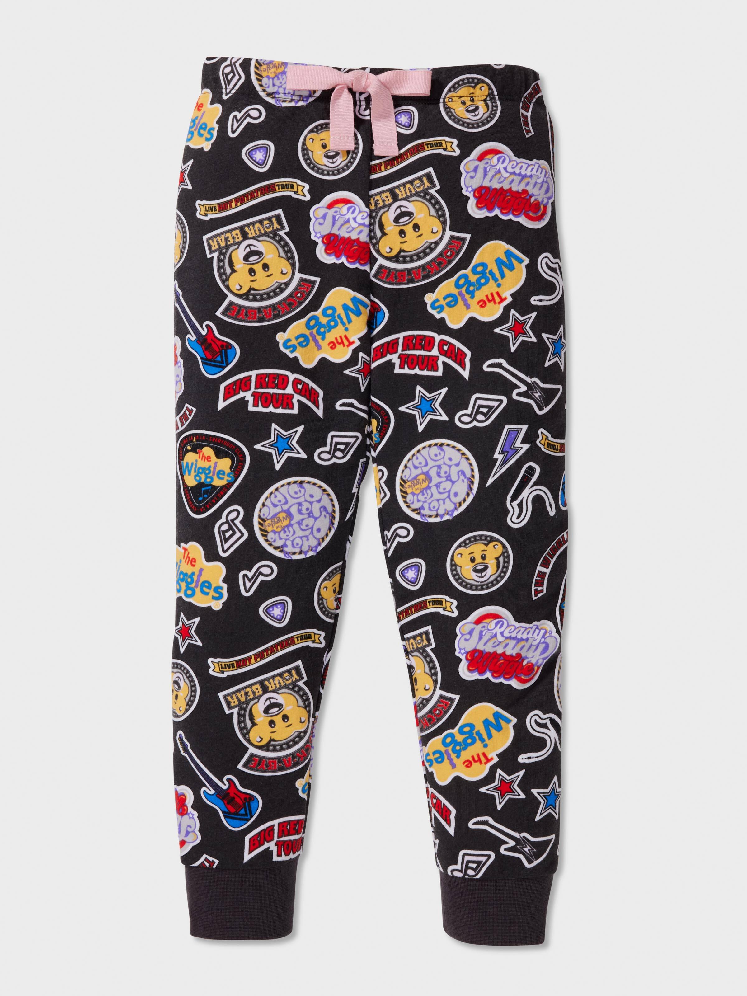 Jnr Girls The Wiggles Tour Long Pj Set