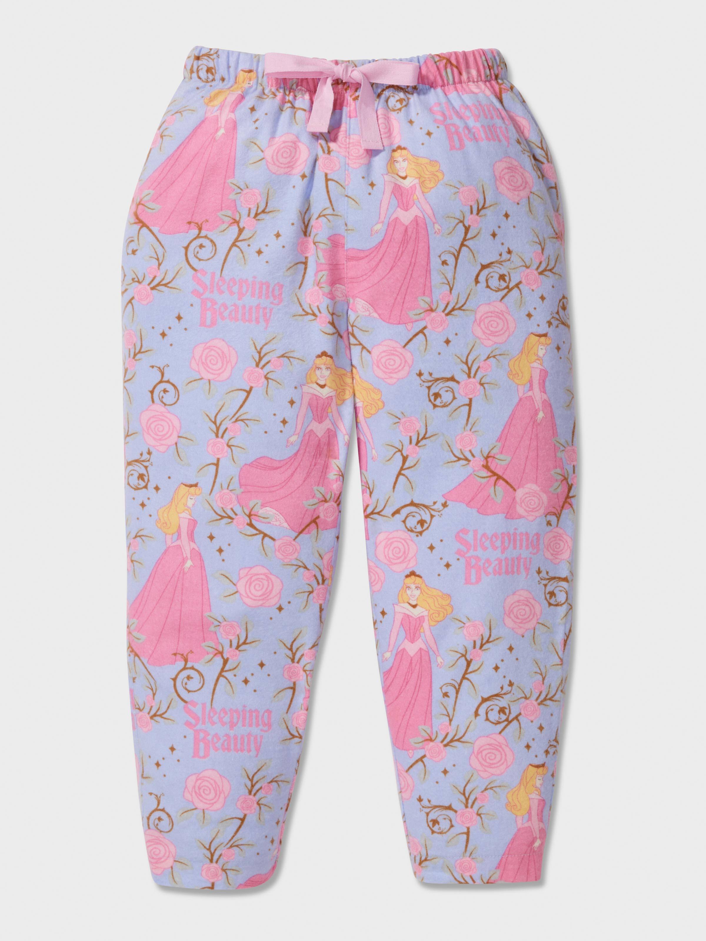Jnr Girls Sleeping Beauty Long Classic Pj Set