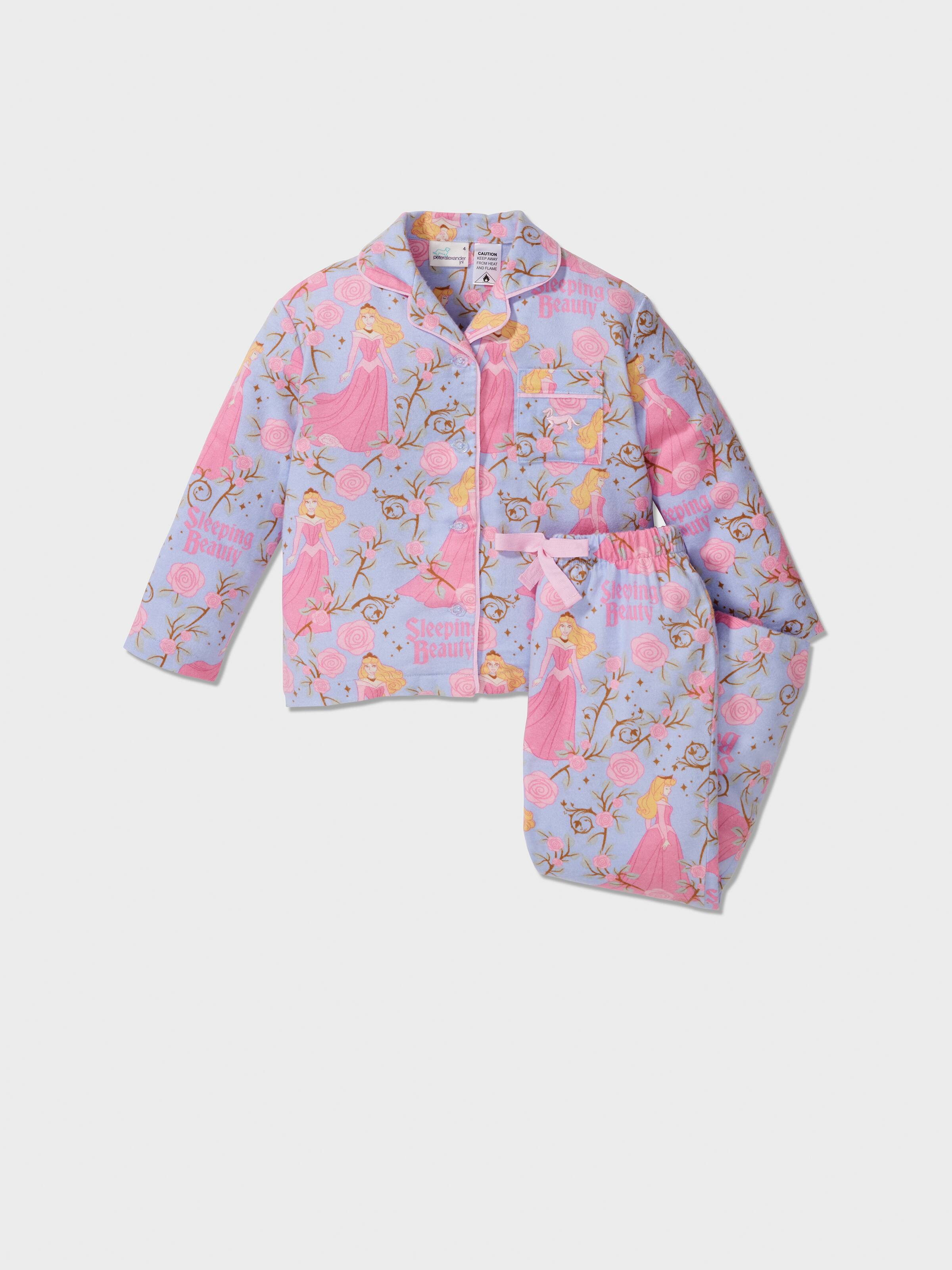 Jnr Girls Sleeping Beauty Long Classic Pj Set