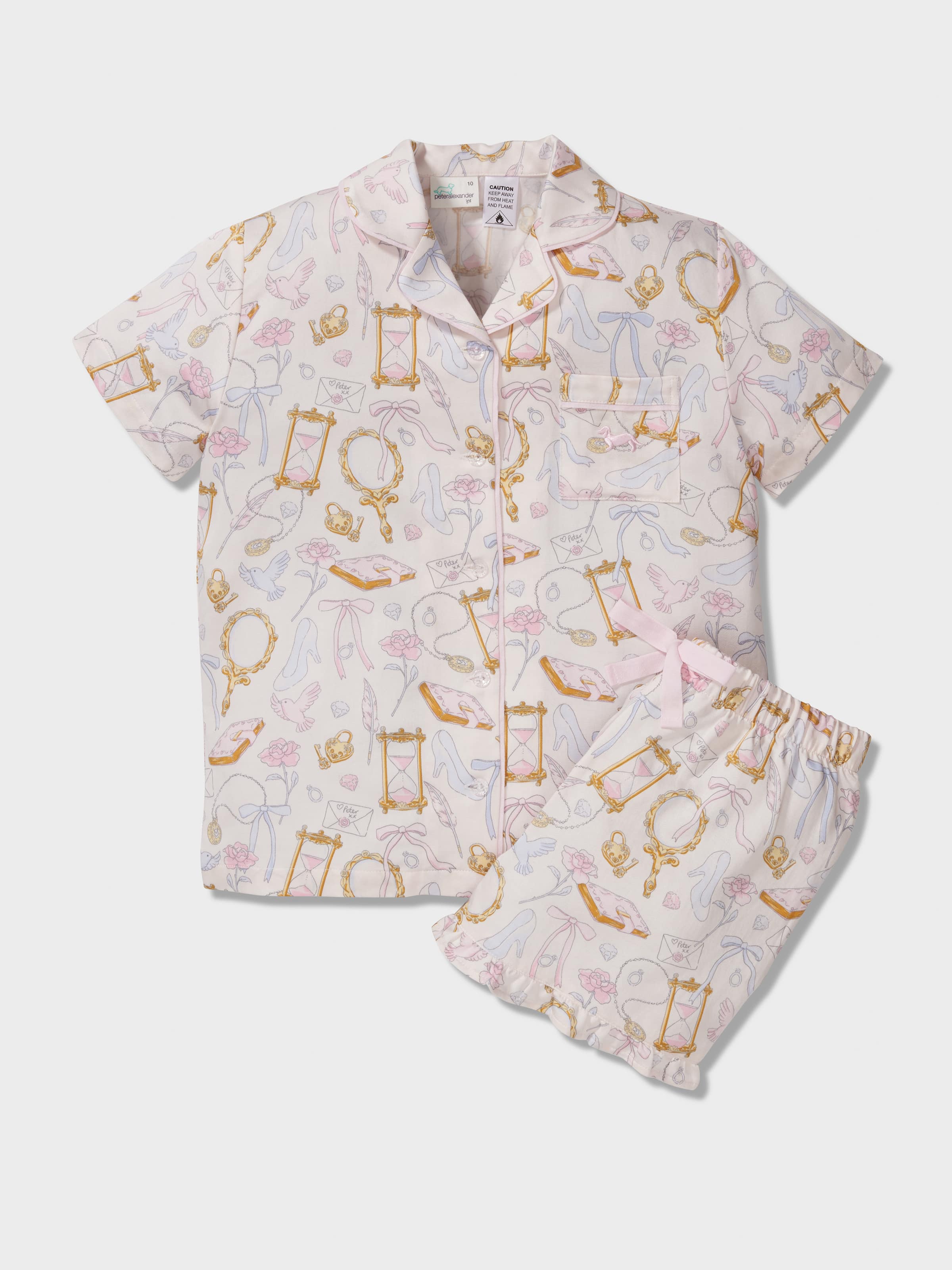 Girls Fairytale Short Classic Pj Set