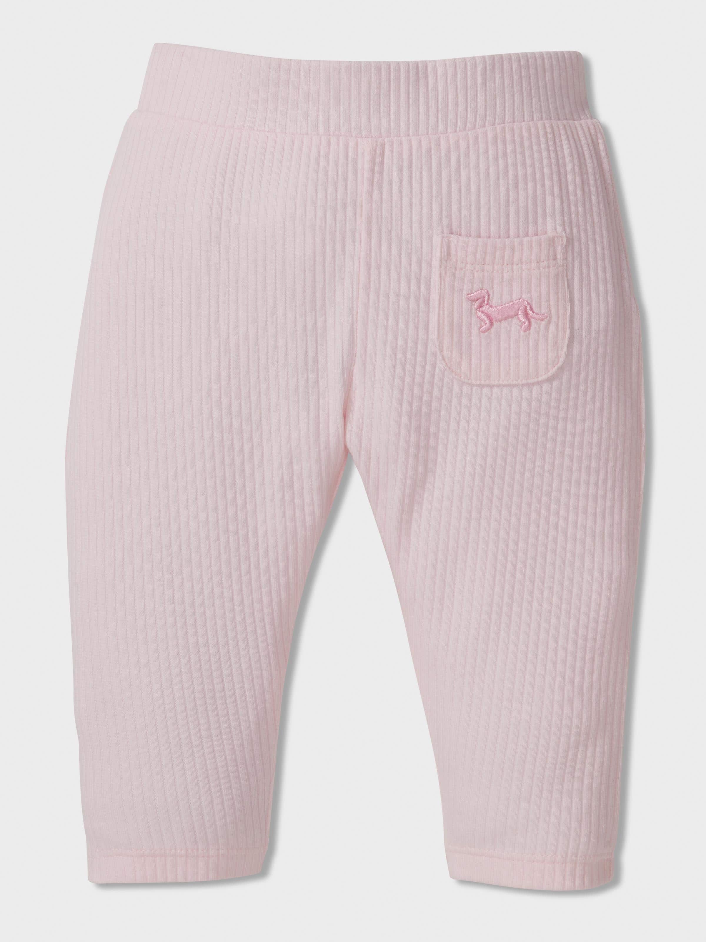 Baby Organic Pink Long Pj Set