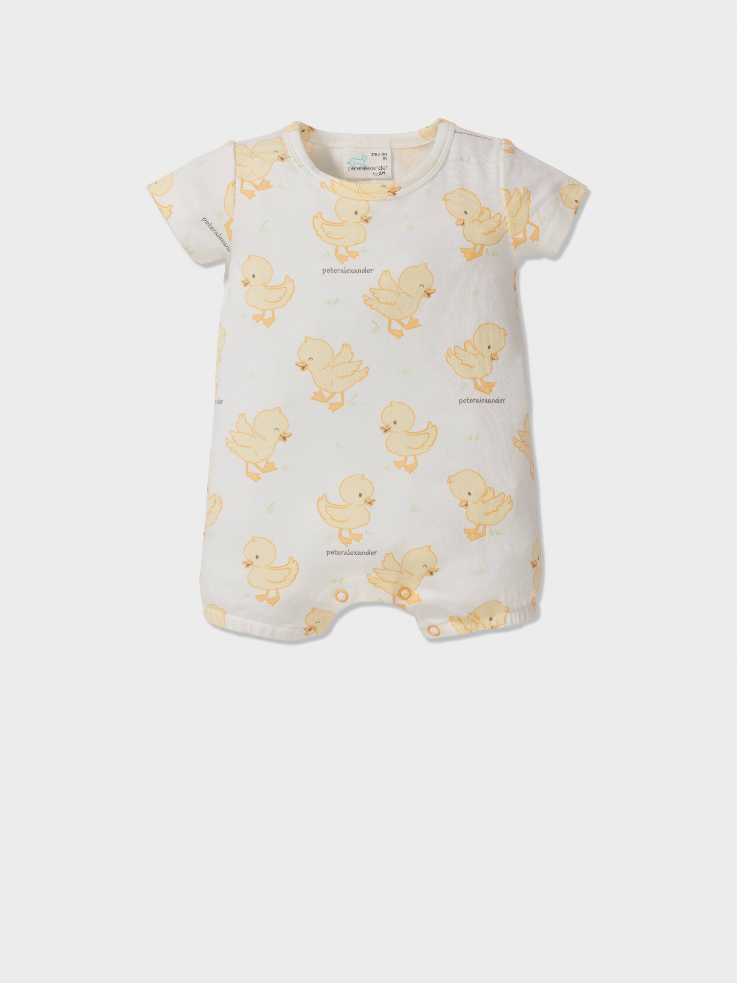 Baby Organic Duckling Romper