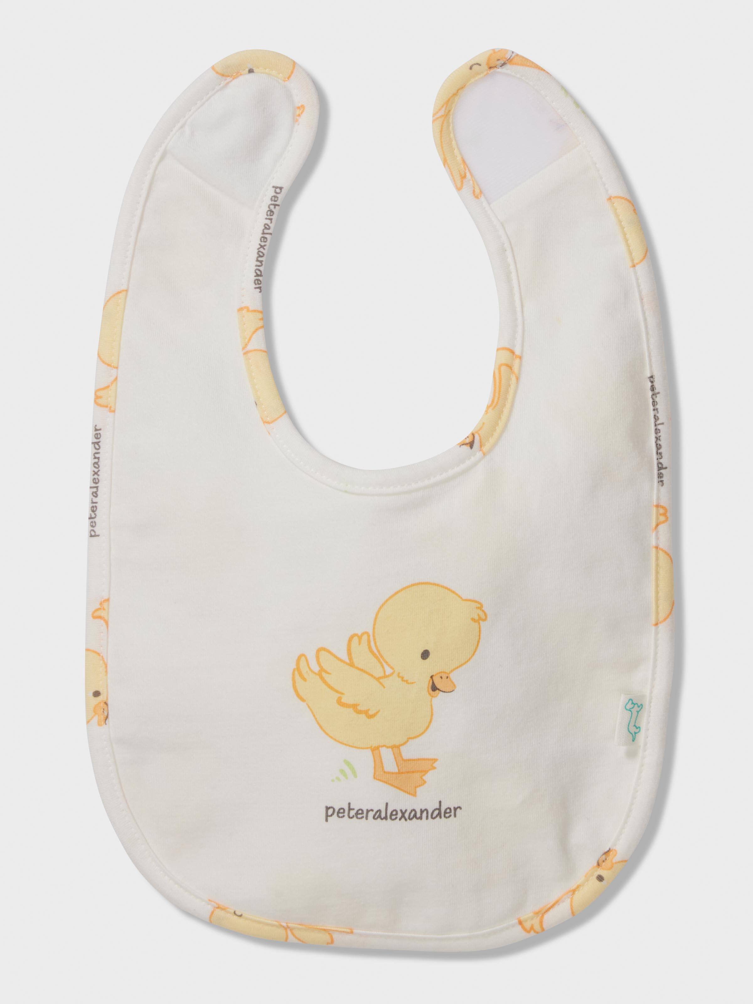 Baby Organic Duckling Bib