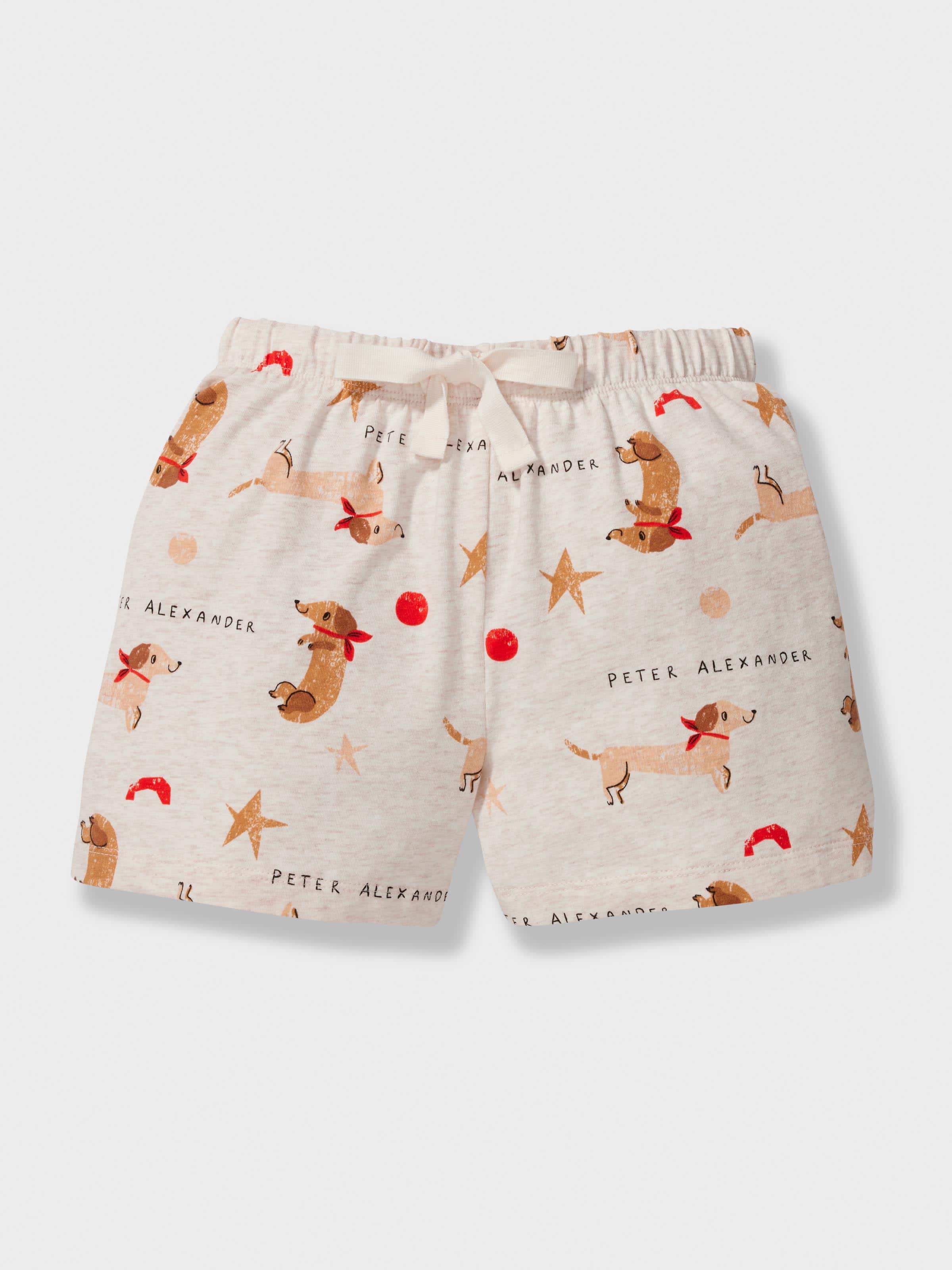 Kids Organic Penny Stars Short Classic Pj Set