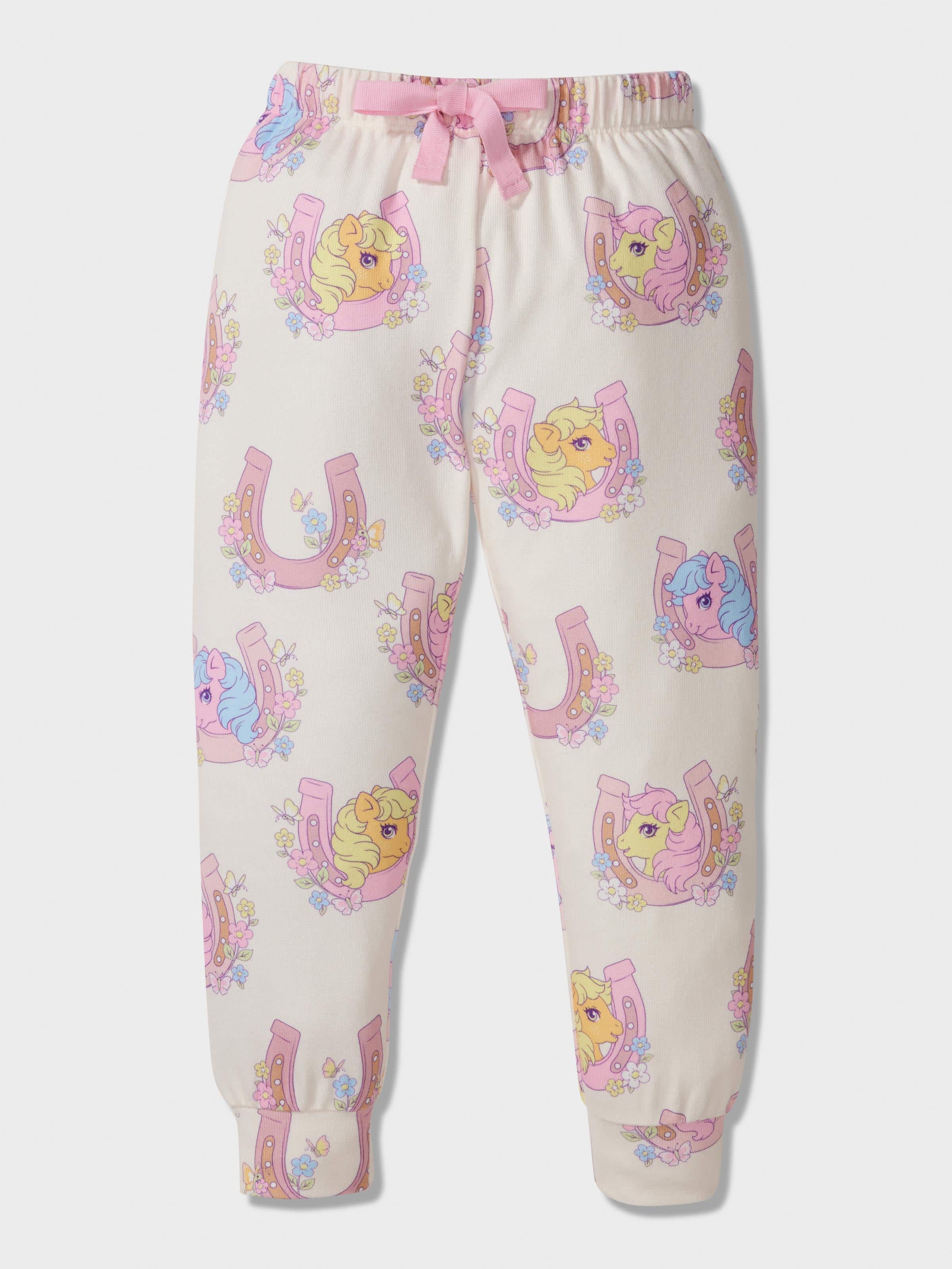 Jnr Girls My Little Pony Plush Long Pj Set