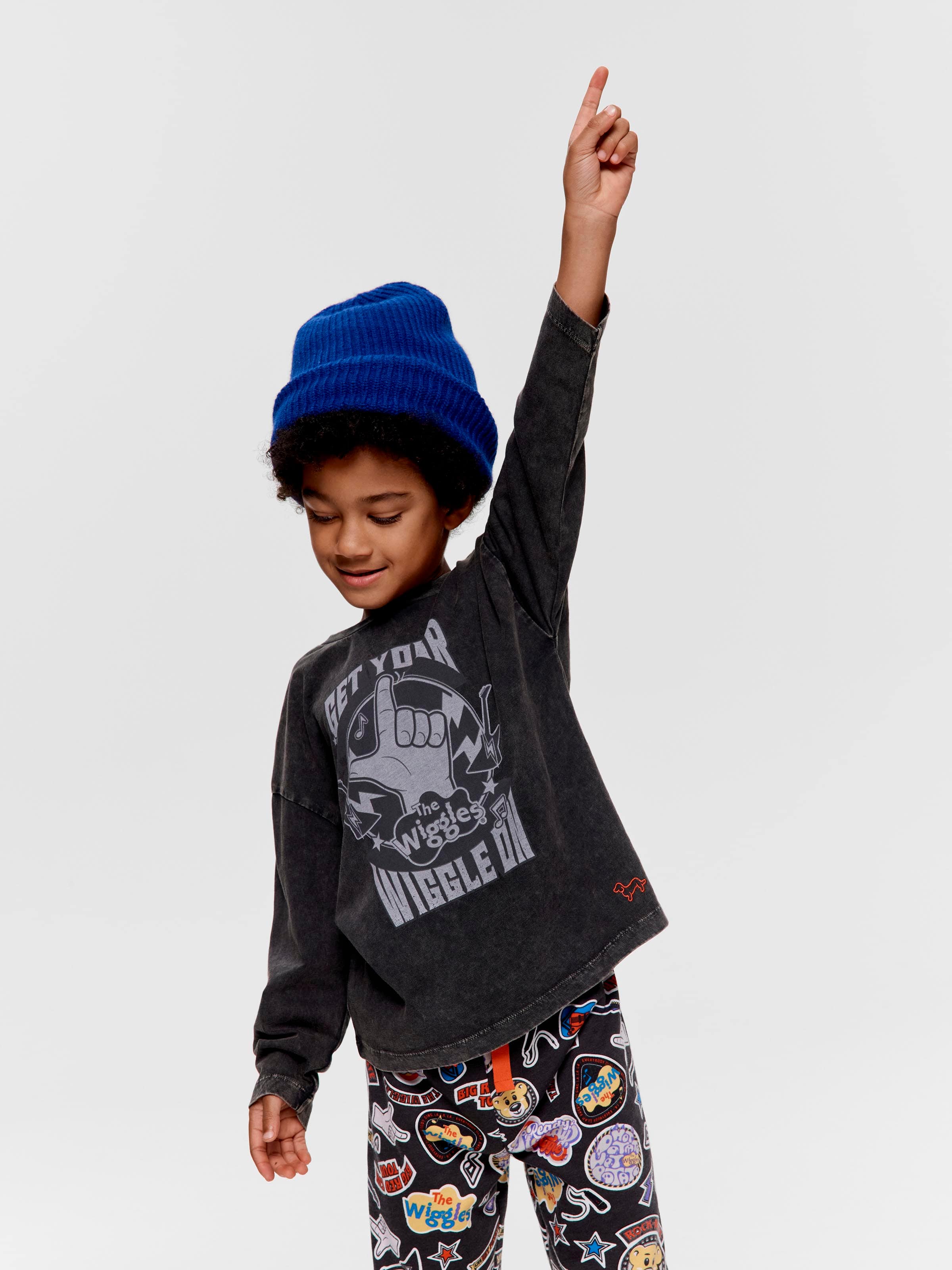 Jnr Boys The Wiggles Tour Long Pj Set