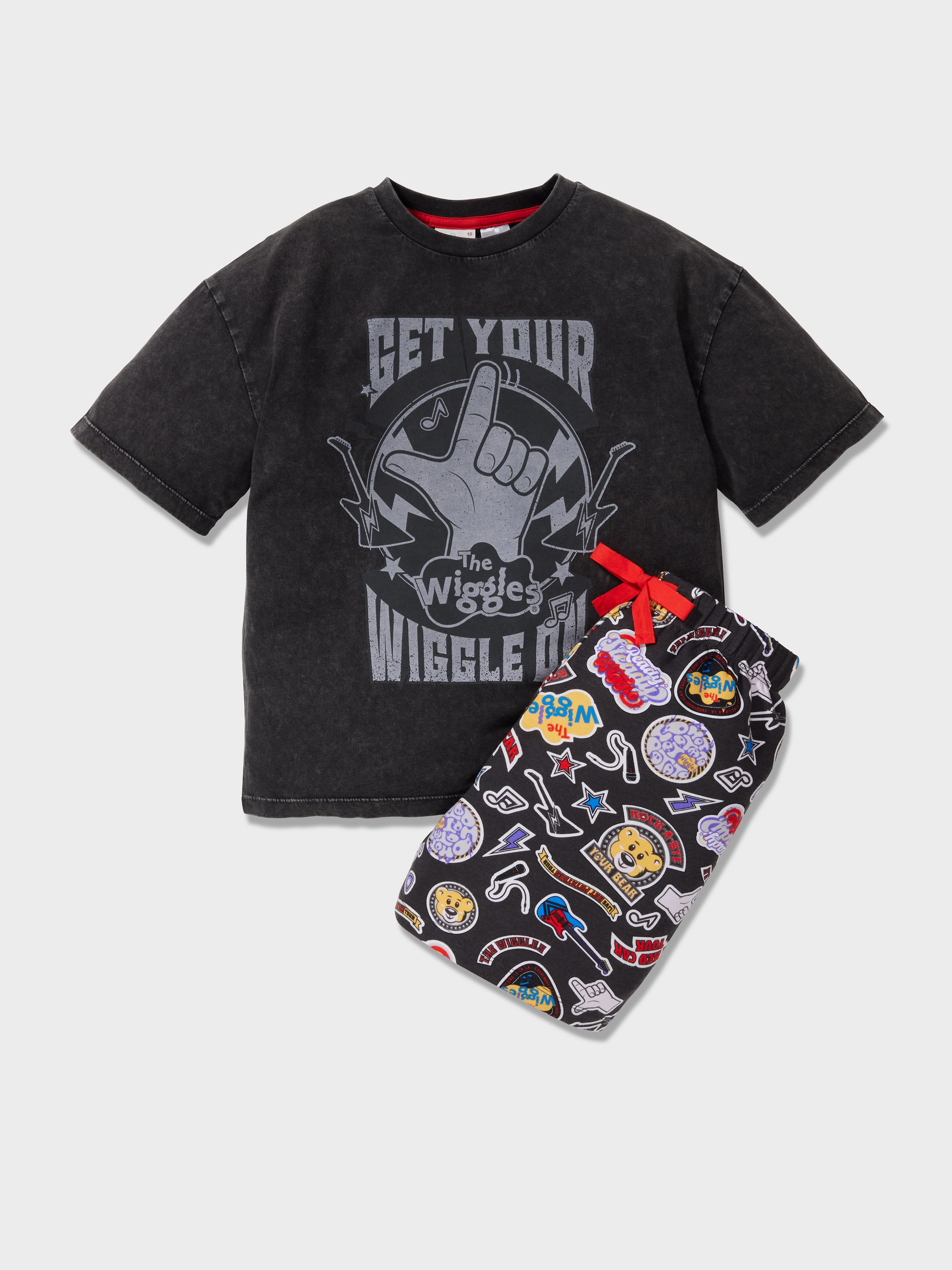 Boys The Wiggles Tour Short Pj Set