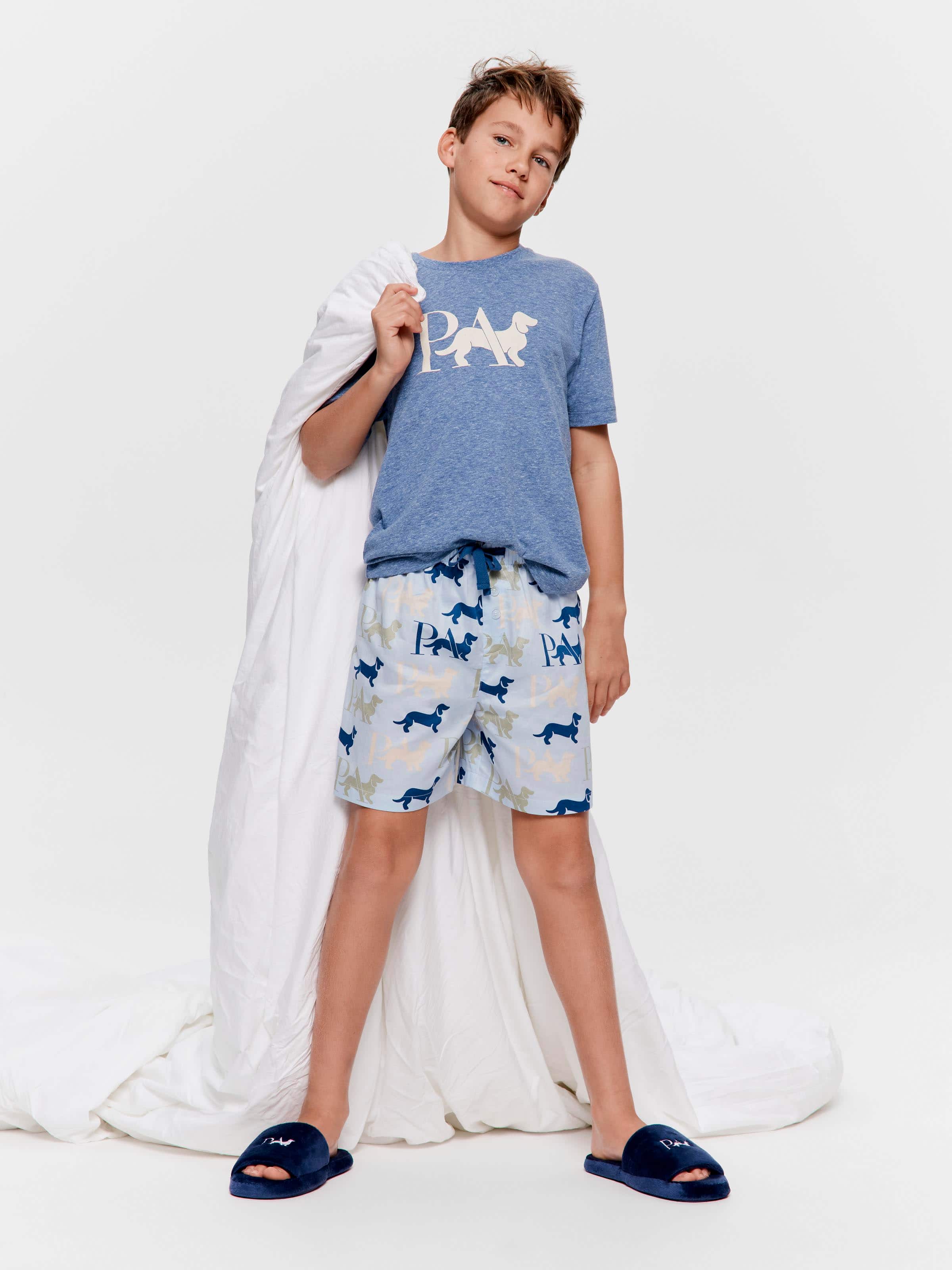 Boys Penny Short Pj Set