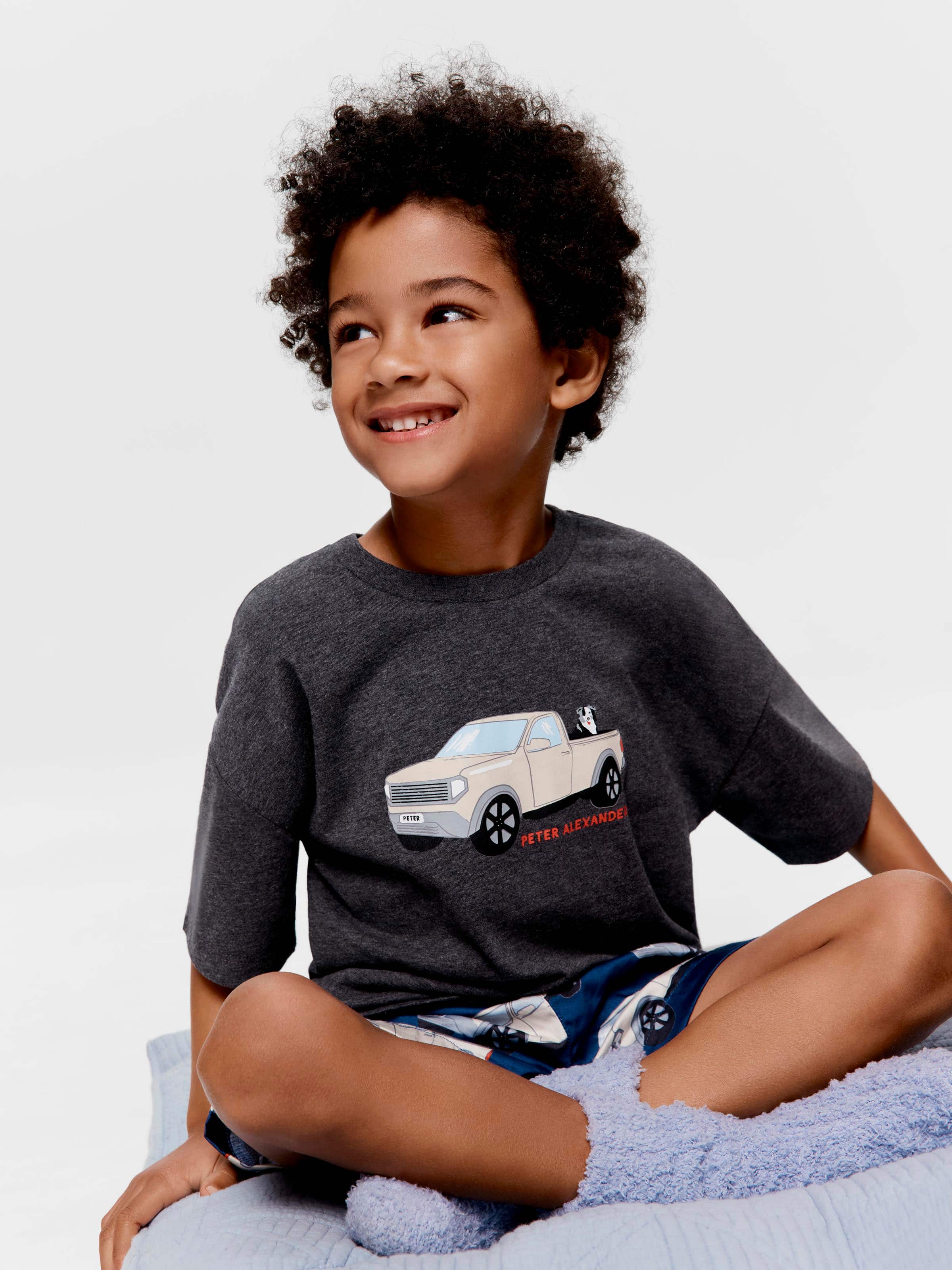 Jnr Boys Ute Short Pj Set