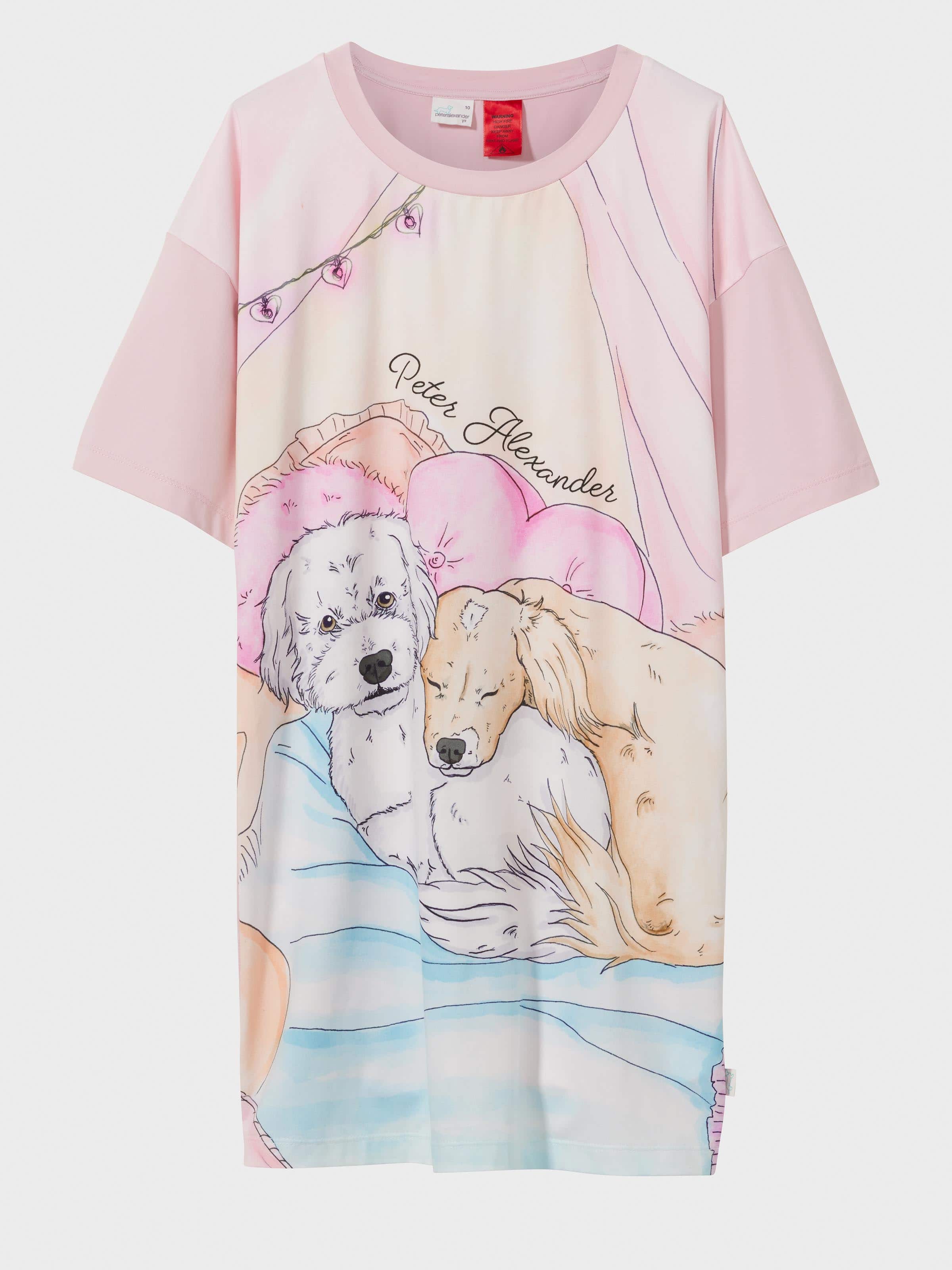 Girls Sleepy Dogs Nightie