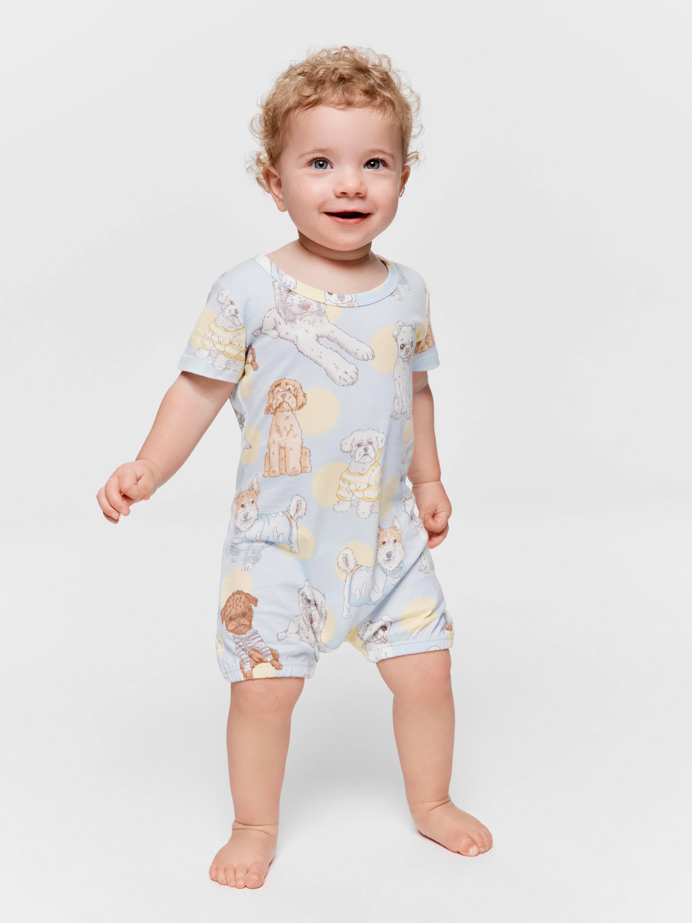 Baby Puppy Spot Romper