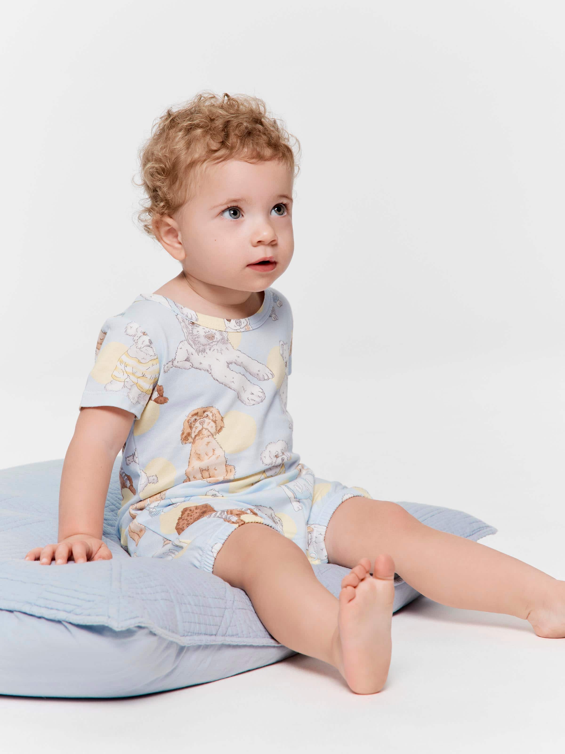 Baby Puppy Spot Romper