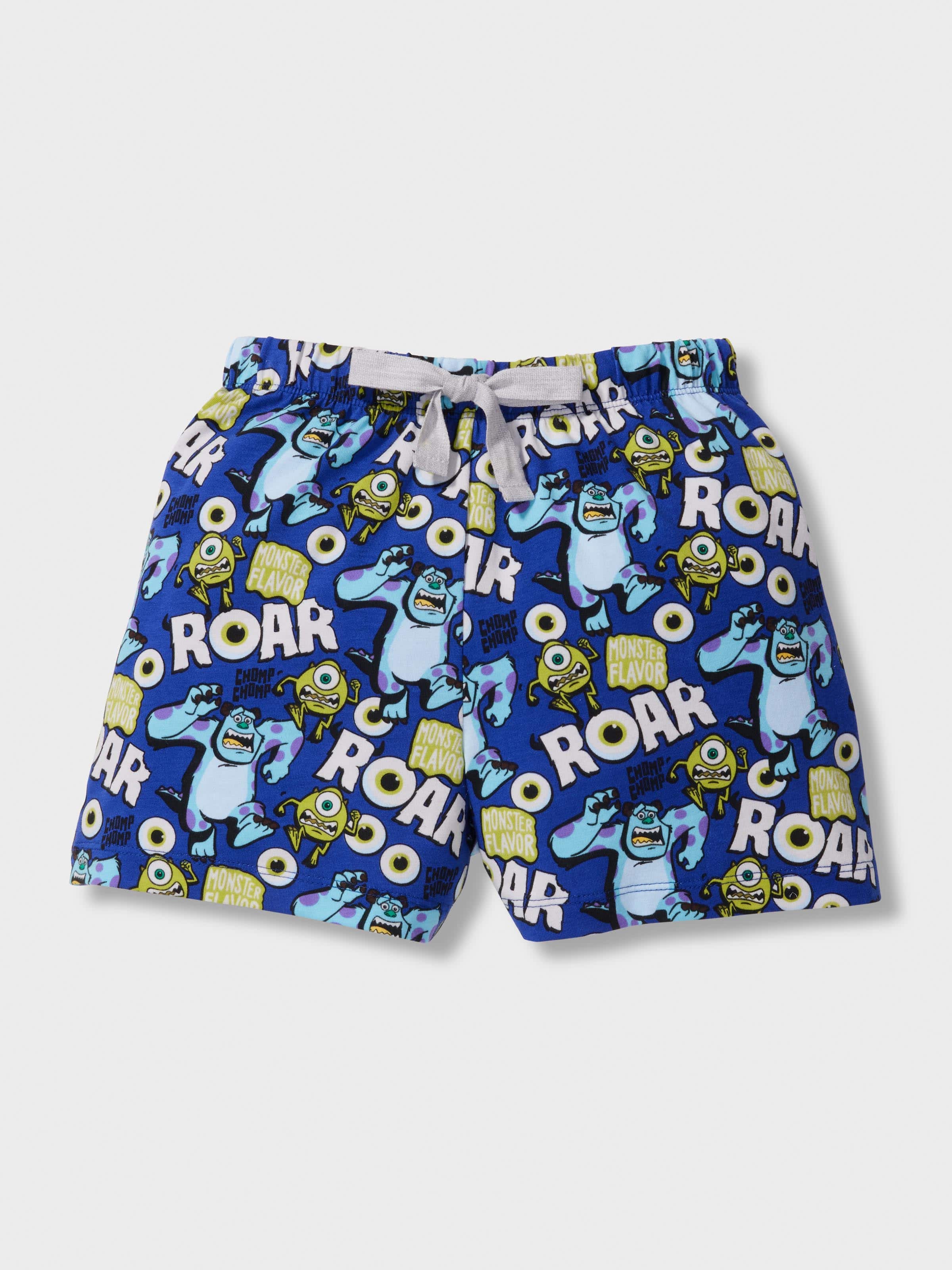 Jnr Boys Monsters Inc 'Roar' Short Pj Set