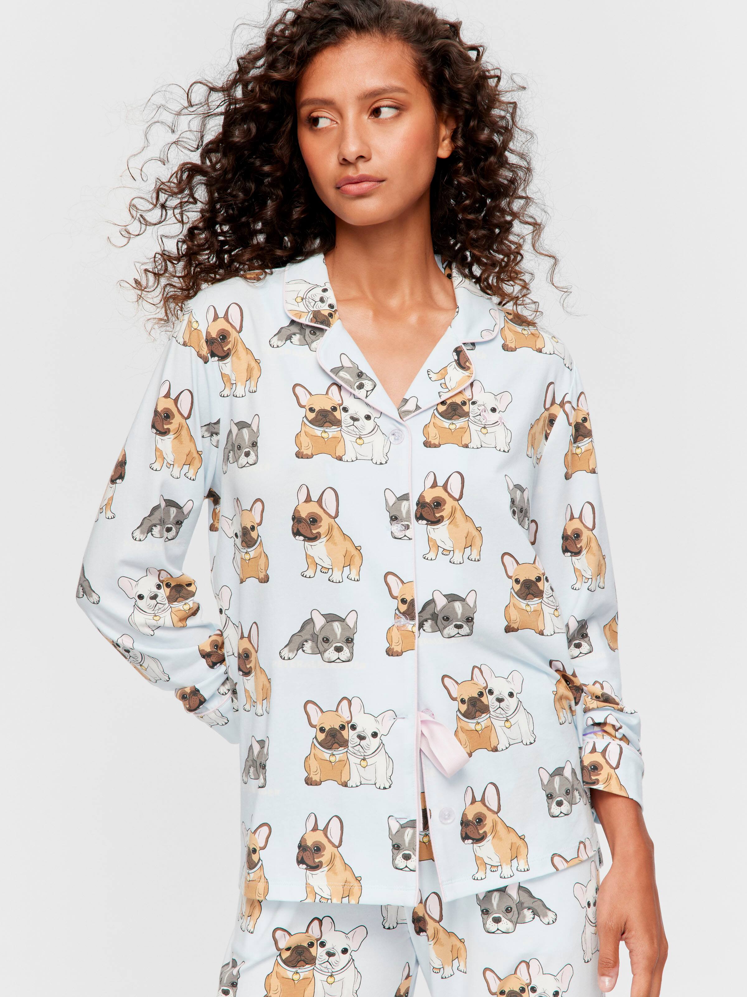 French Bulldog Long Pj Set
