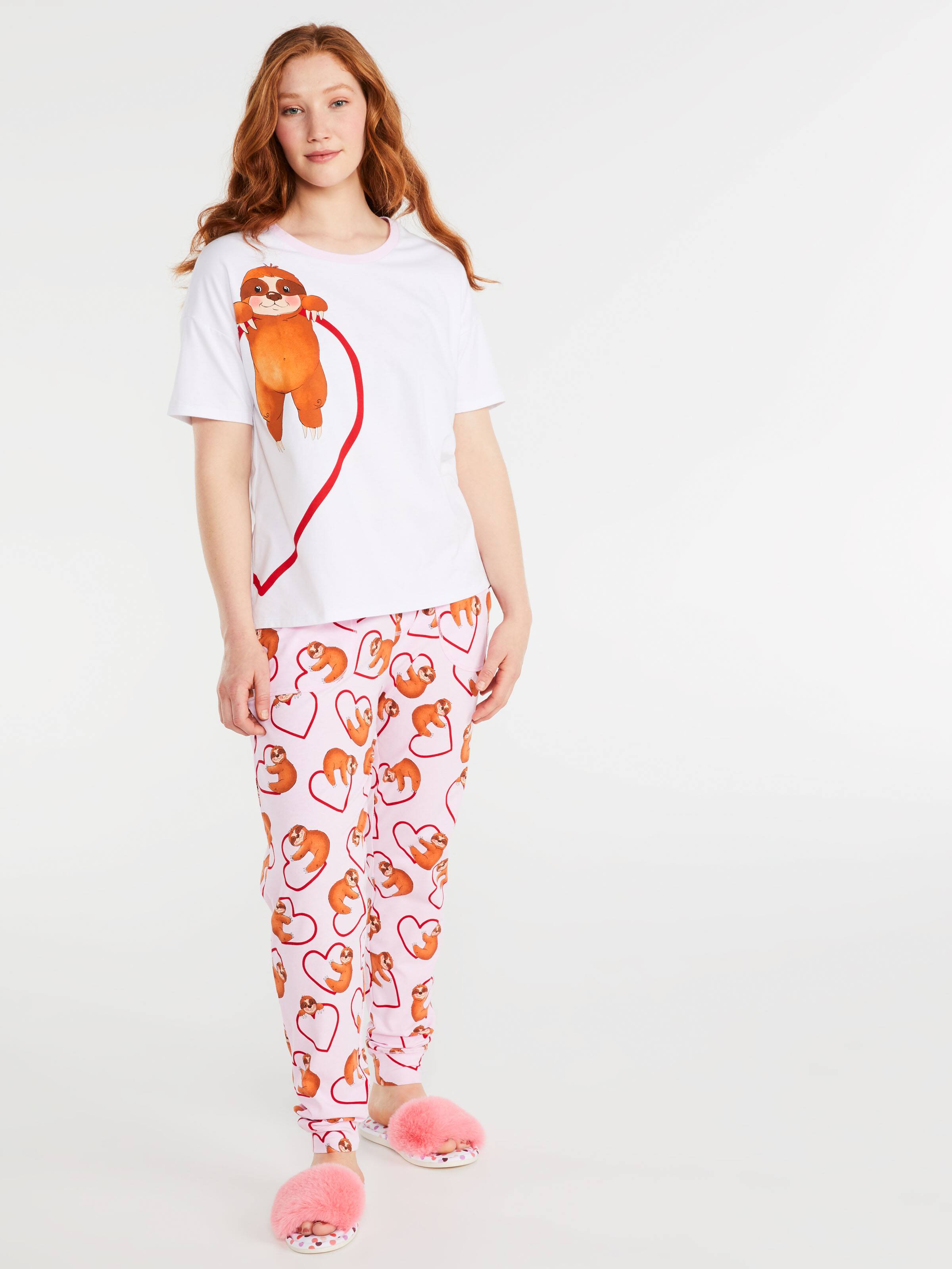 Right Heart Sloth Tee