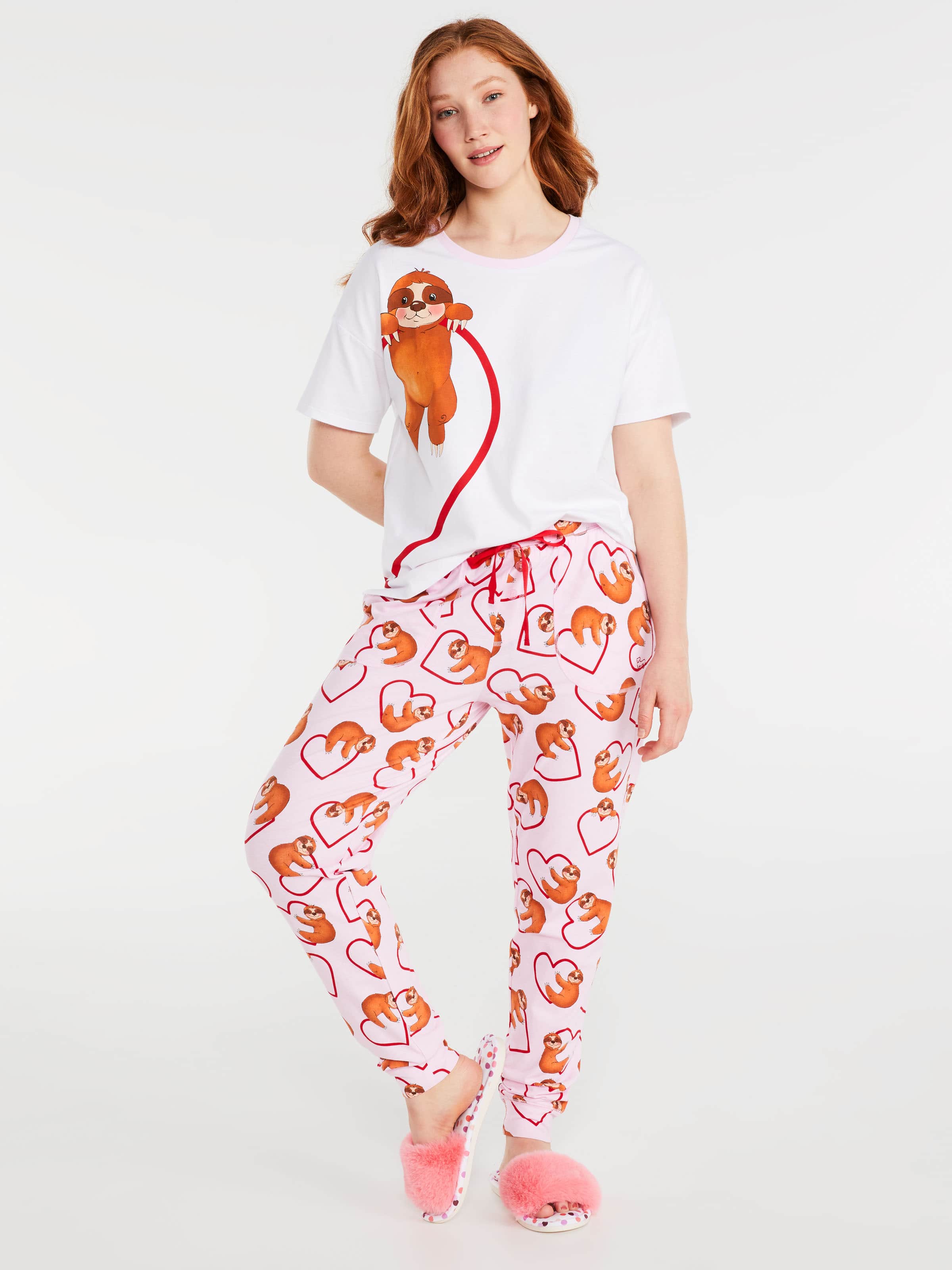 I Sloth You Heart Easy Pj Pant