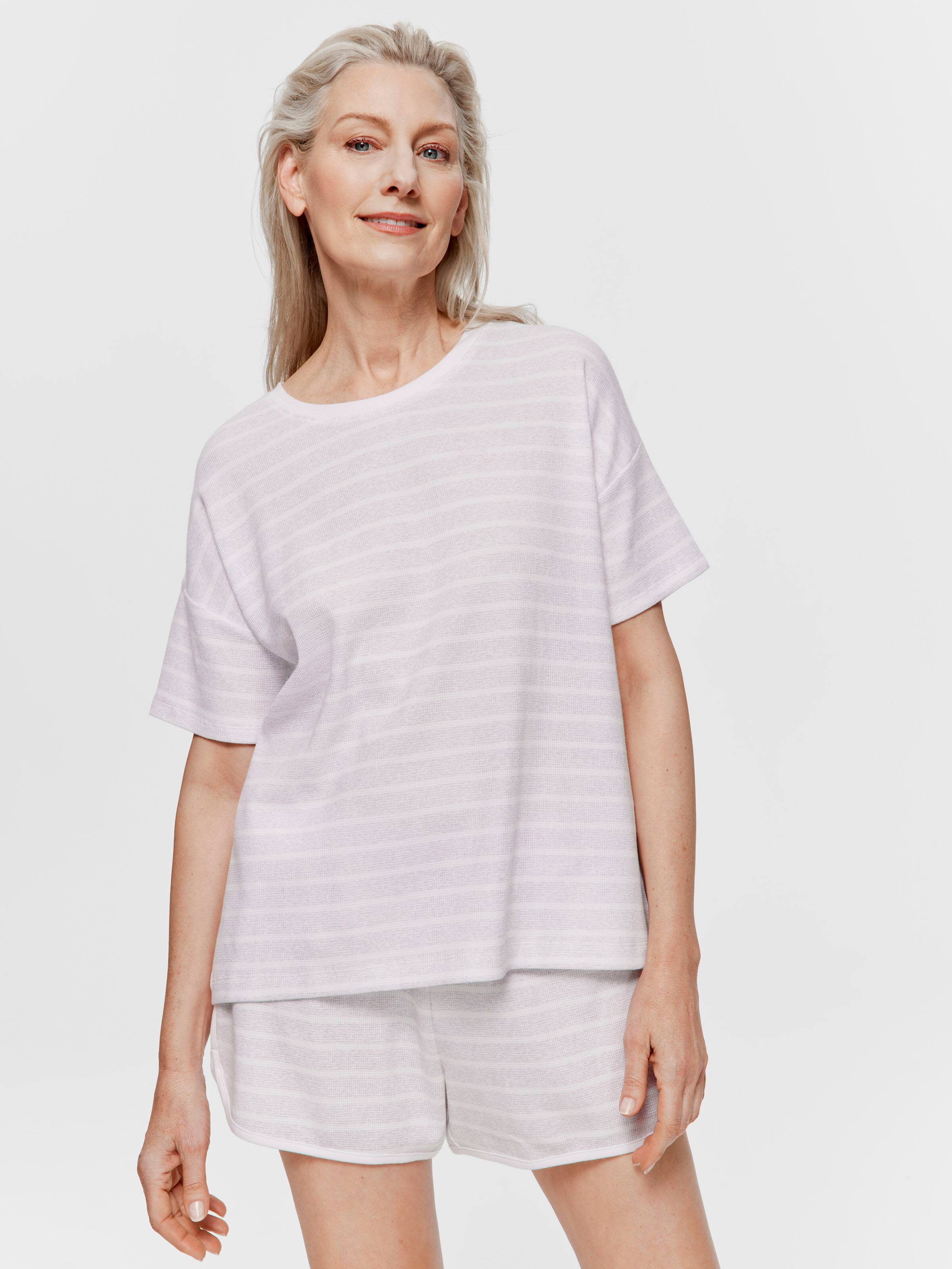 Pastel Stripe Boyfriend Nightshirt