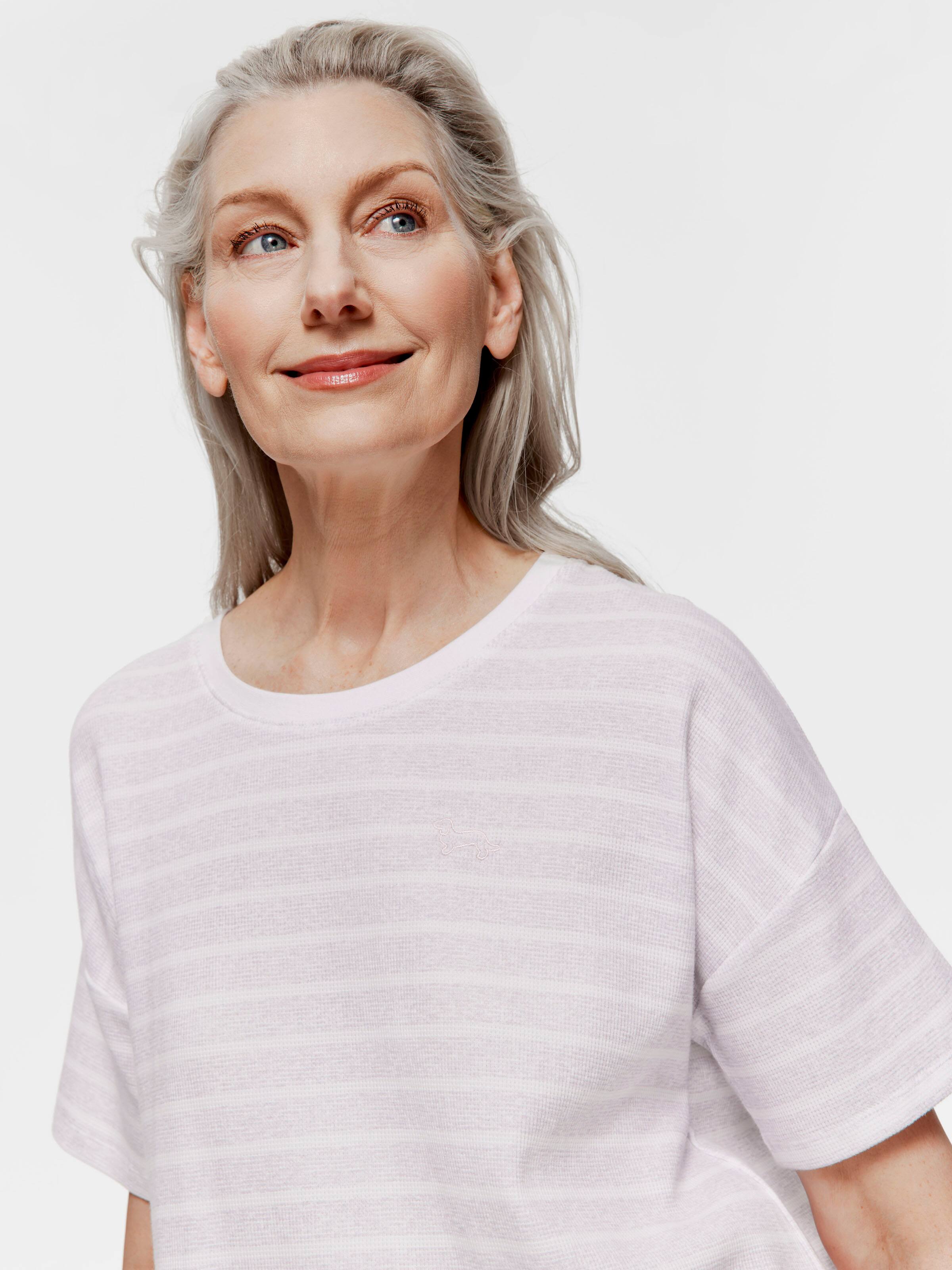 Pastel Stripe Boyfriend Nightshirt