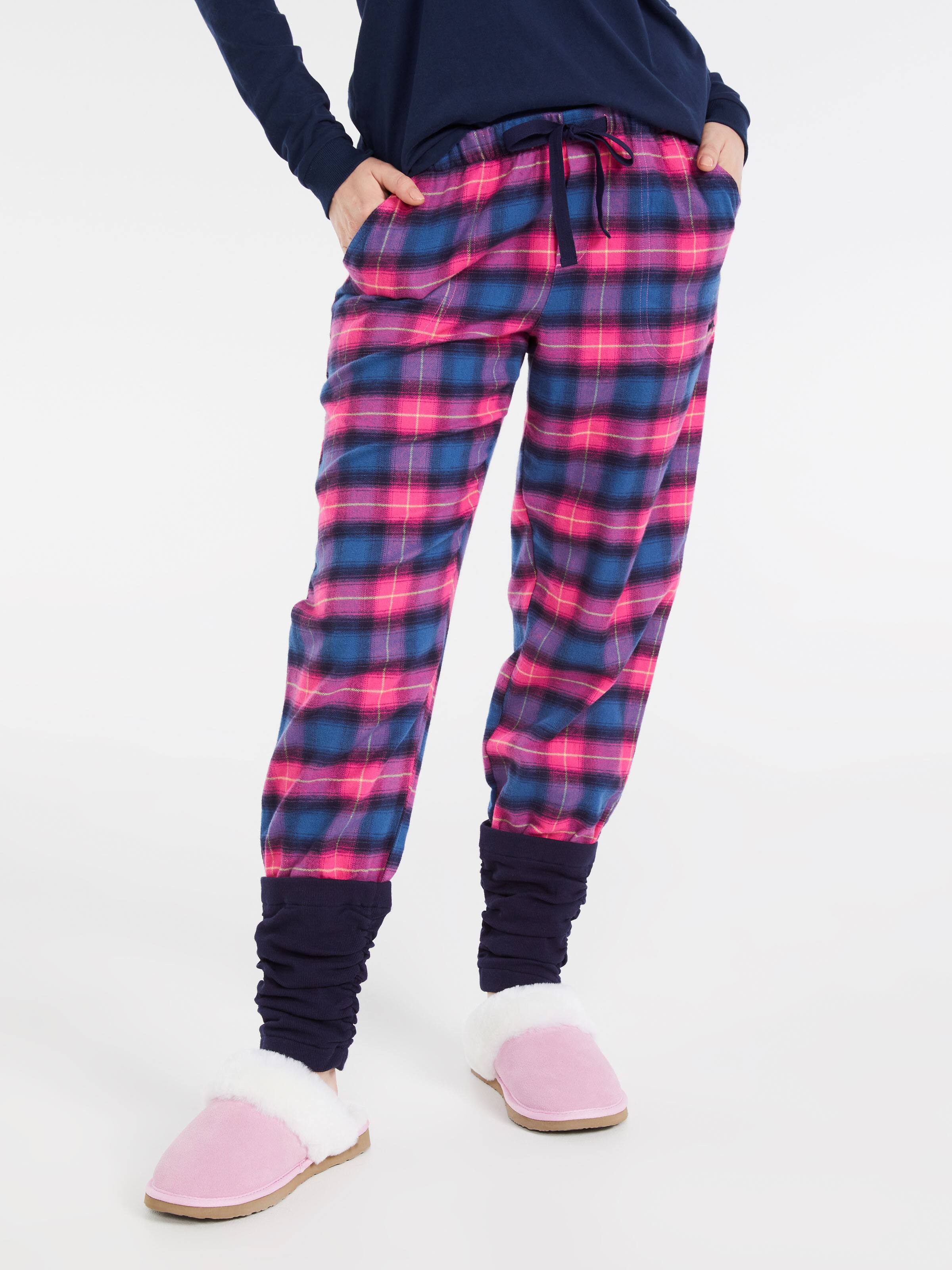 Check Under Your Bed Flannelette Legwarmer Pj Pant