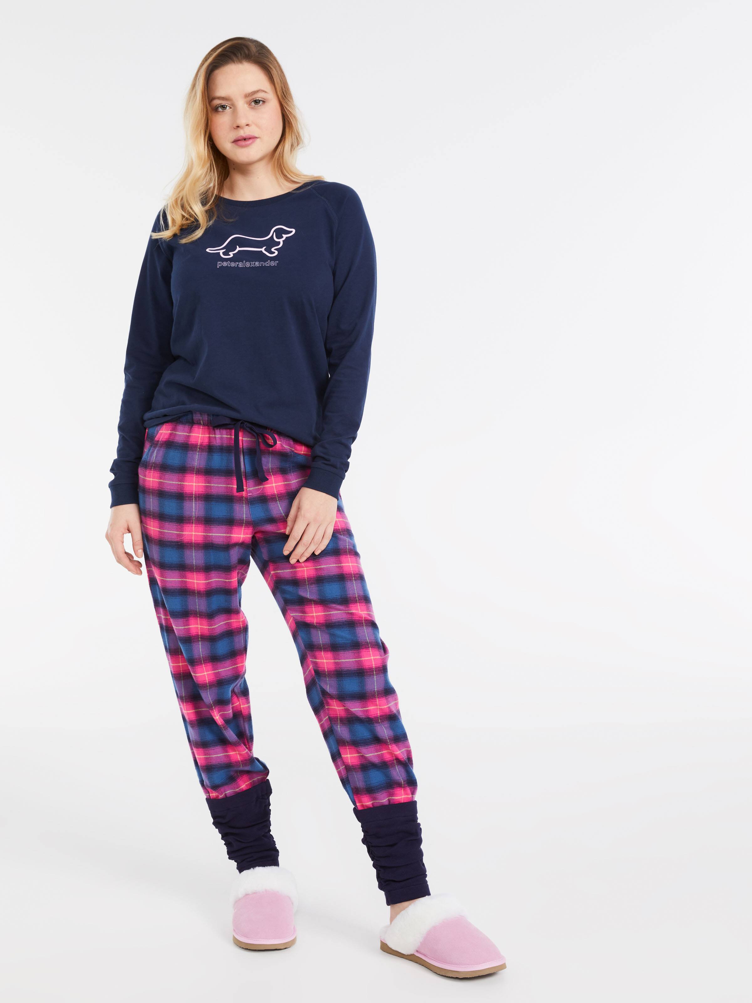 Check Under Your Bed Flannelette Legwarmer Pj Pant