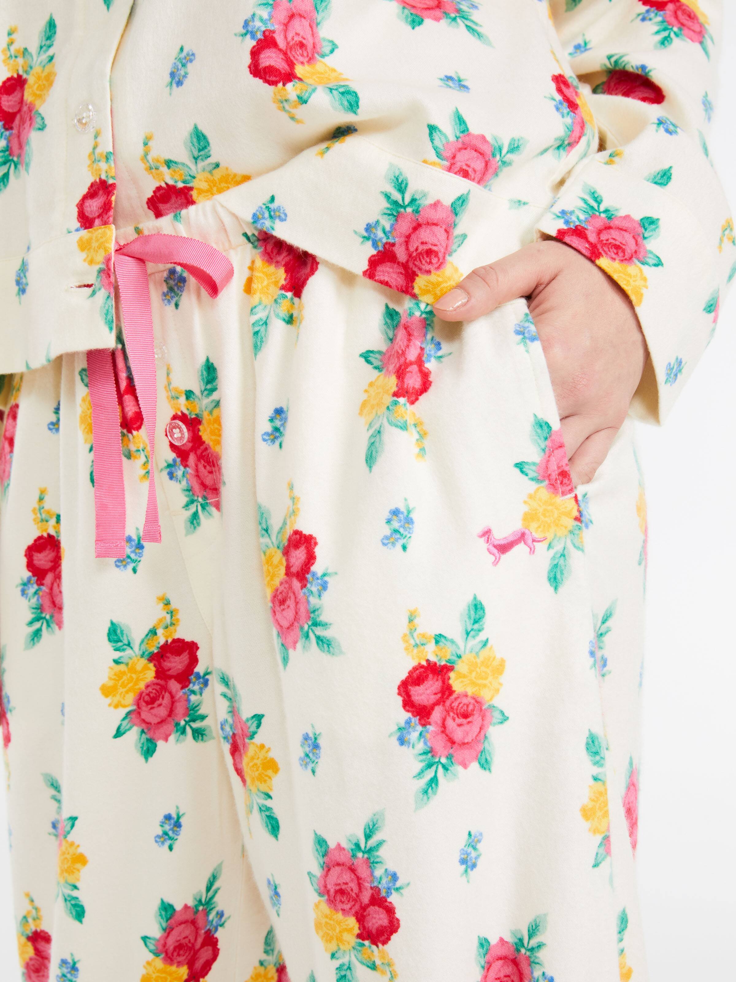 Posey Rosey Bamboo Flannelette Classic Pj Pant