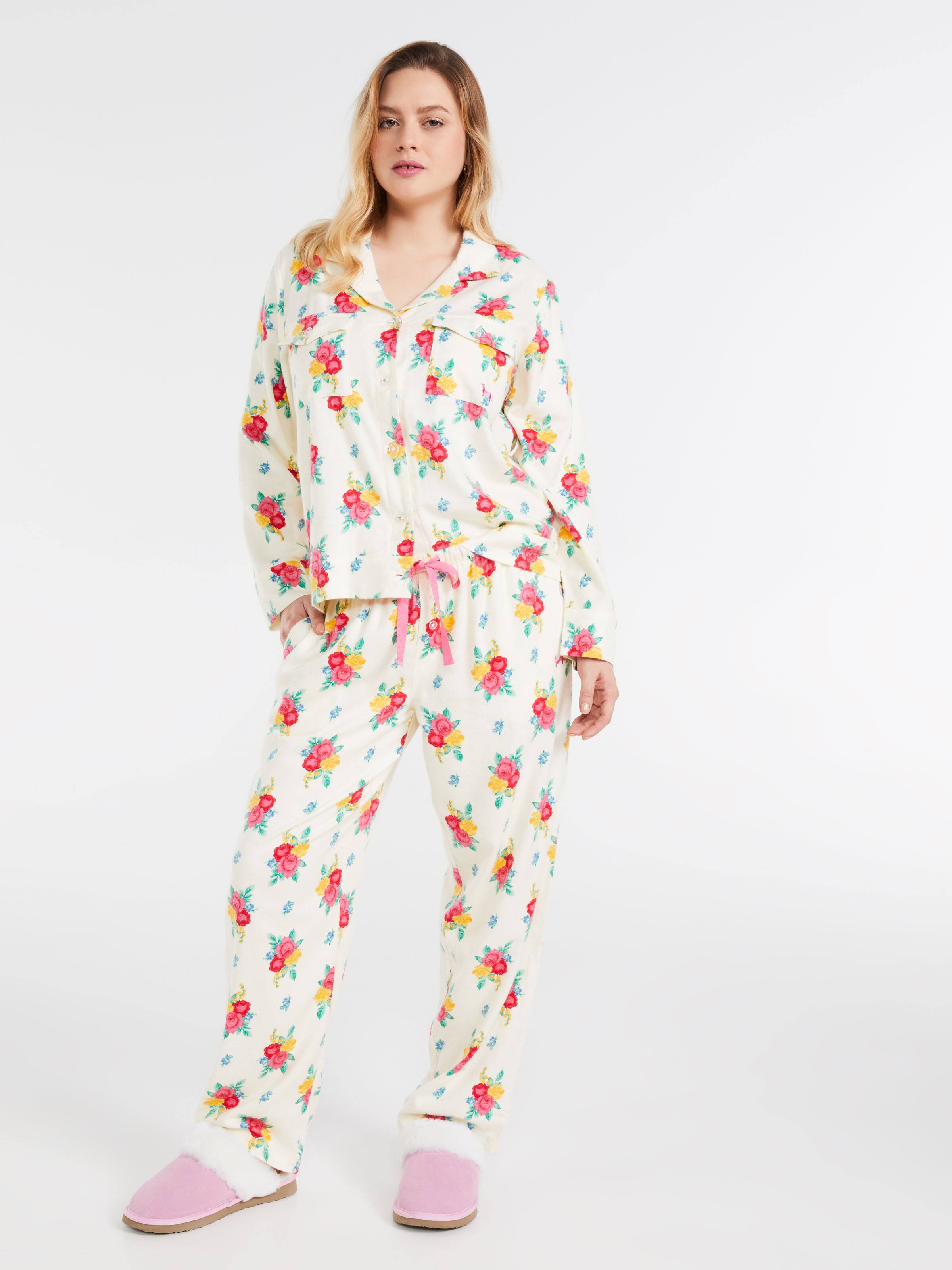 Posey Rosey Bamboo Flannelette Classic Pj Pant
