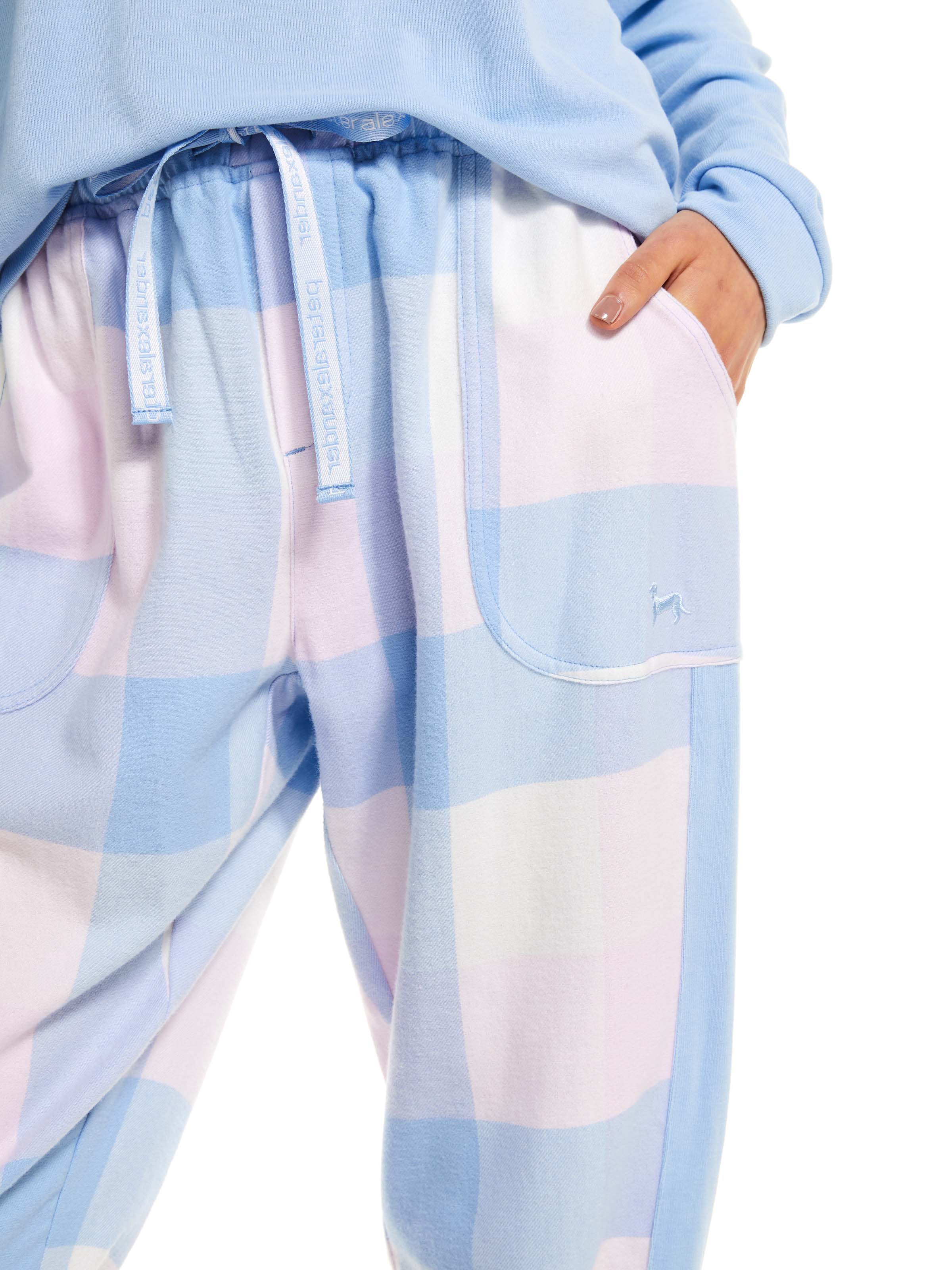 Buffalo Check Flannelette Legwarmer Pj Pant