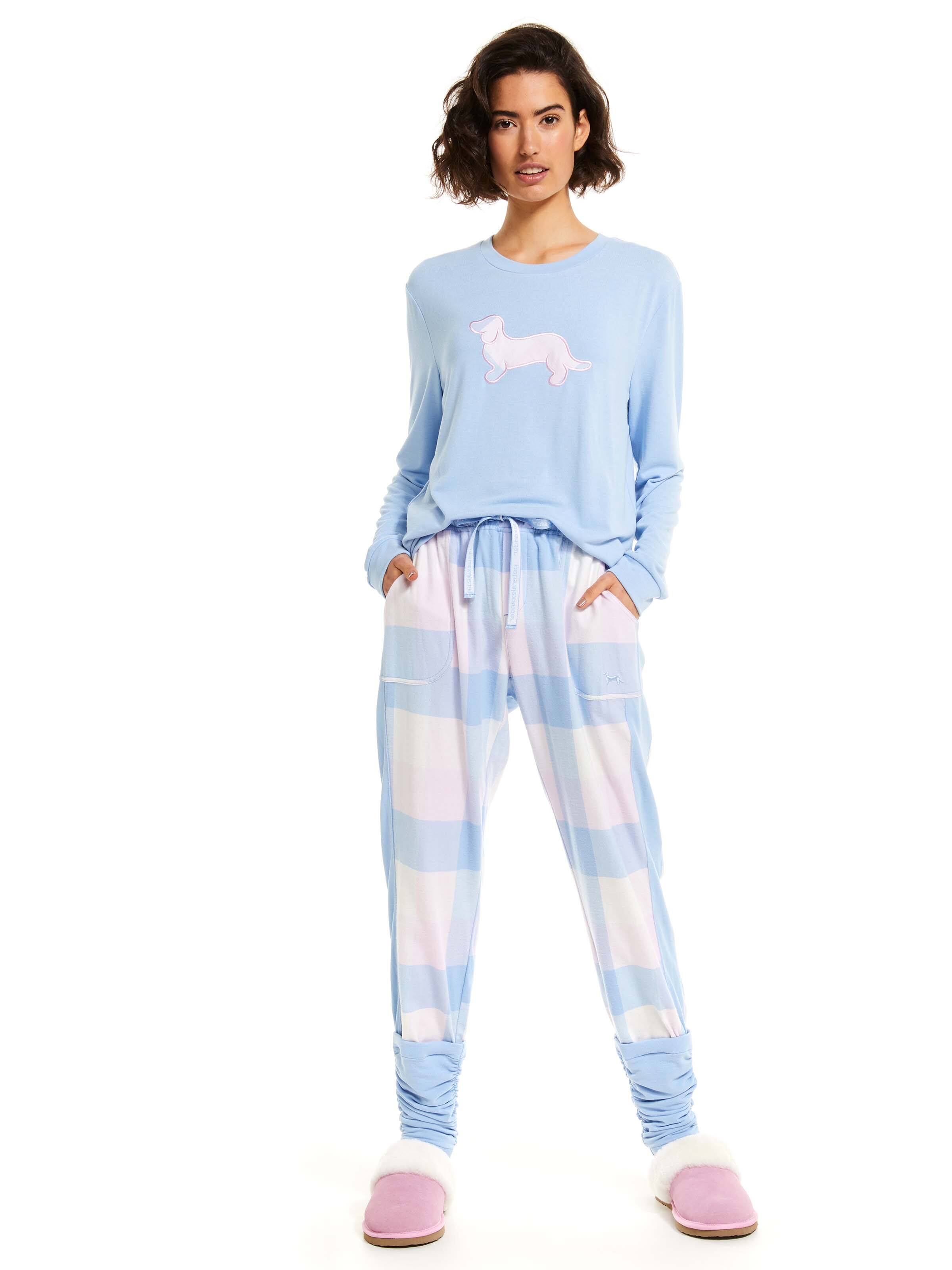 Buffalo Check Flannelette Legwarmer Pj Pant