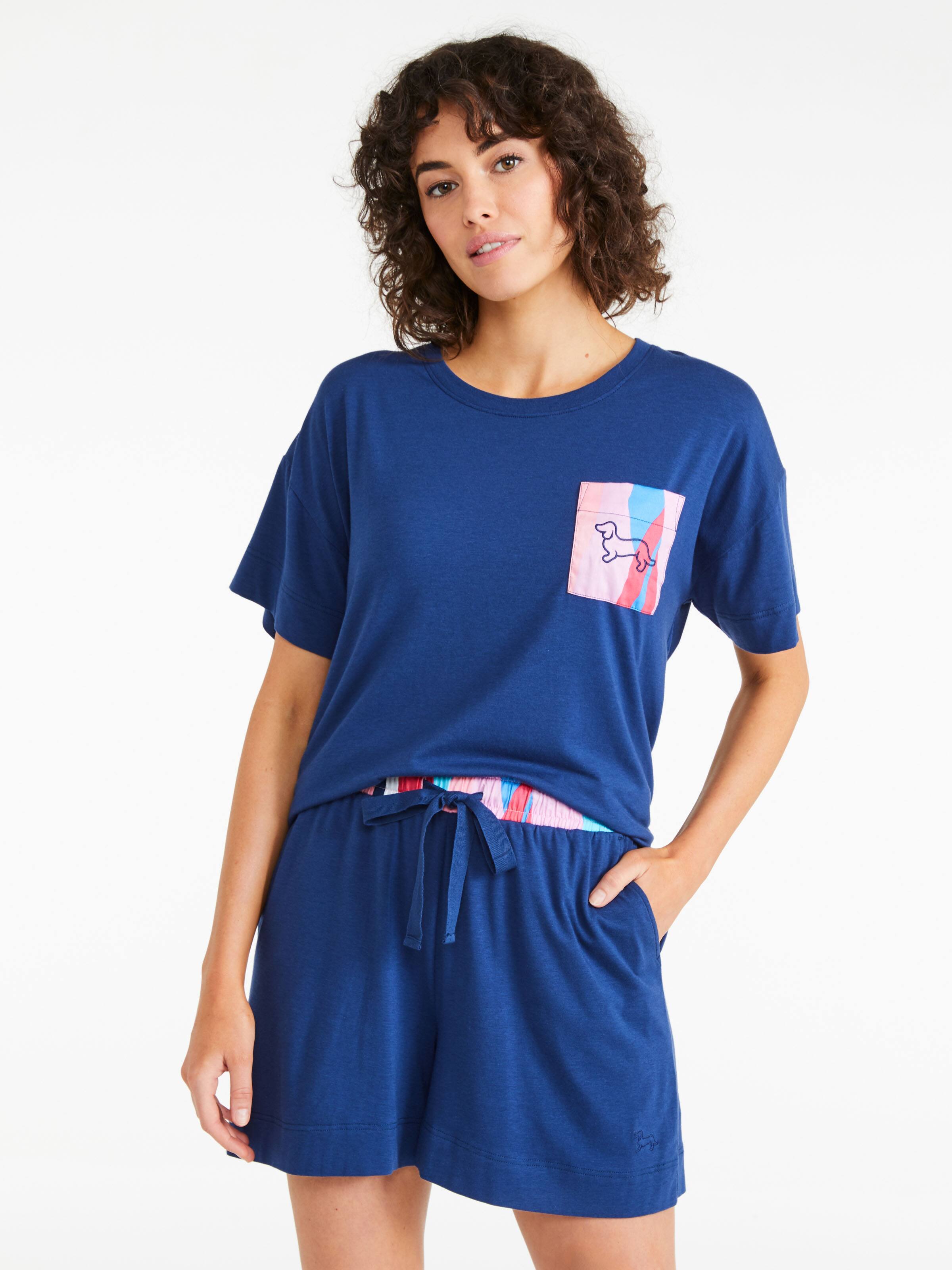 Graphic Stripe Long Short