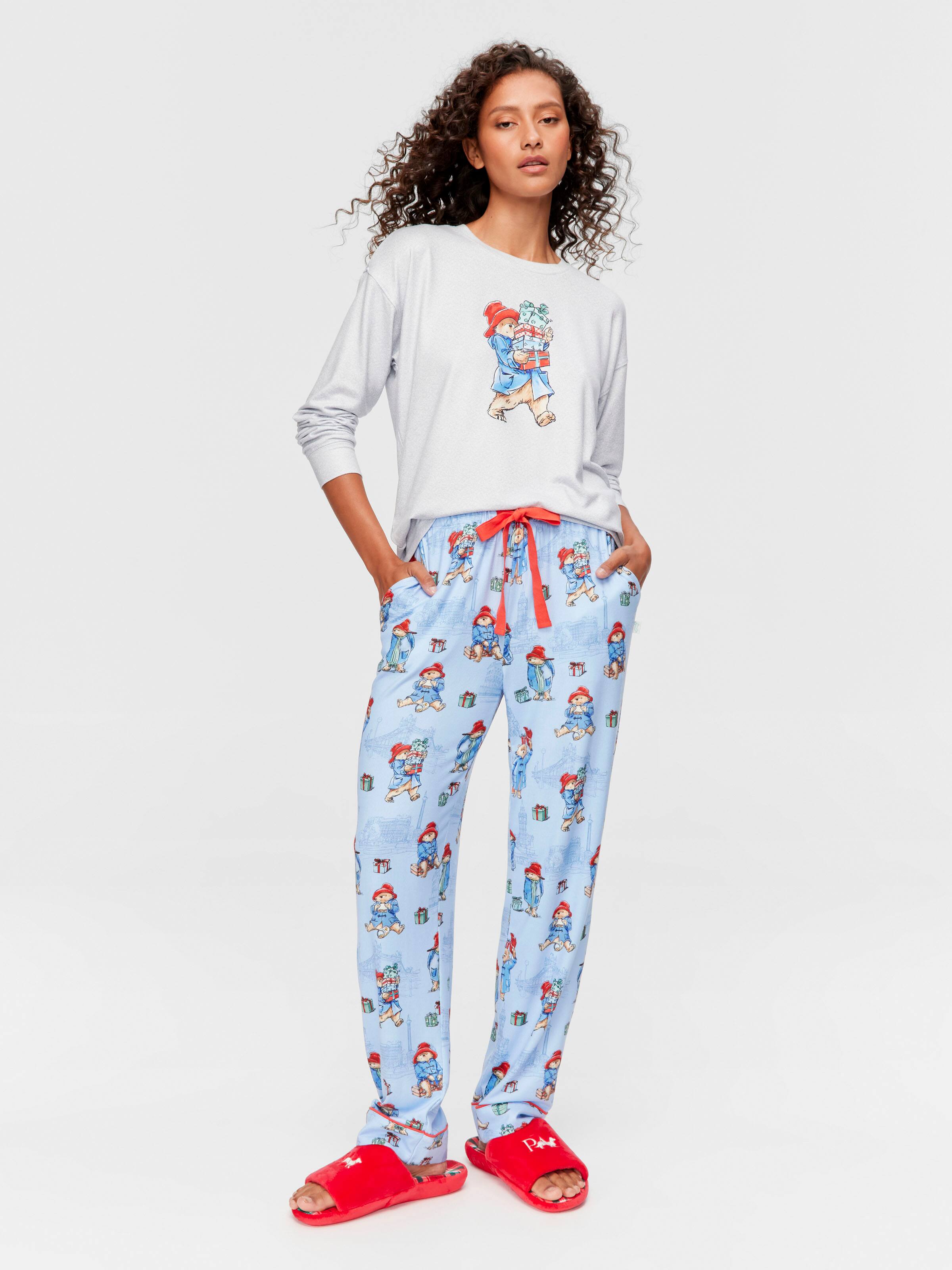 Paddington Plush Straight Leg Pj Pant